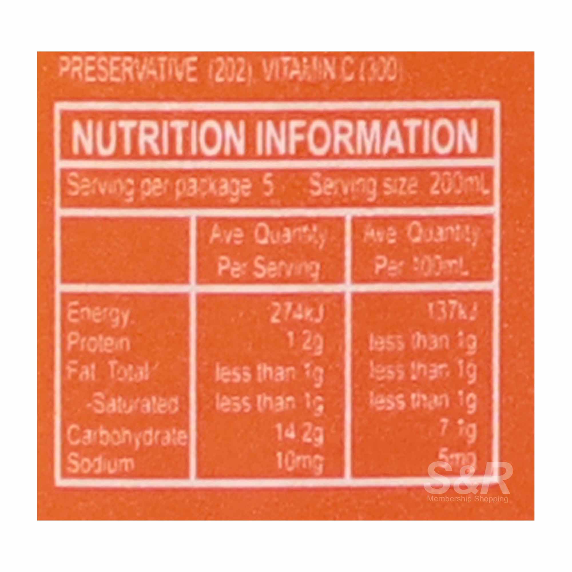 Just Delicious Premium Orange Drink