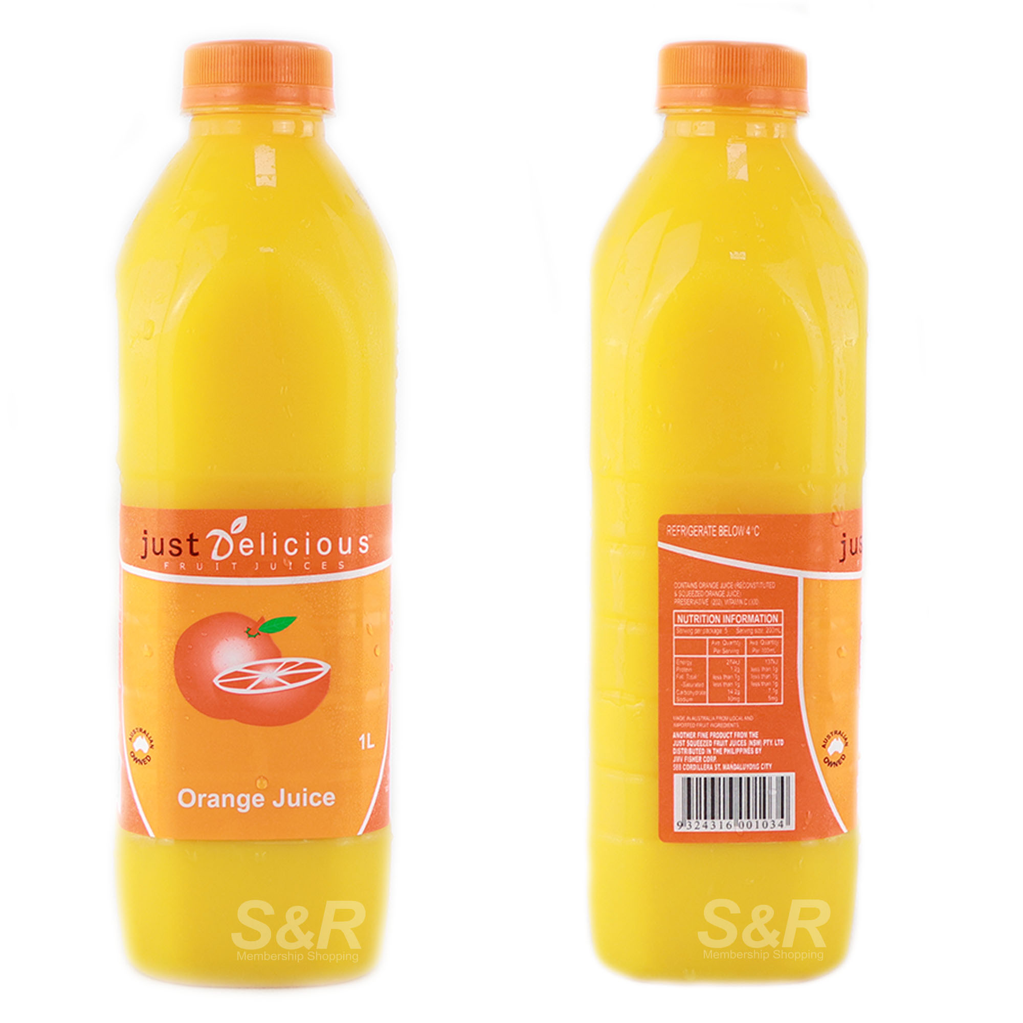 Just Delicious Premium Orange Drink