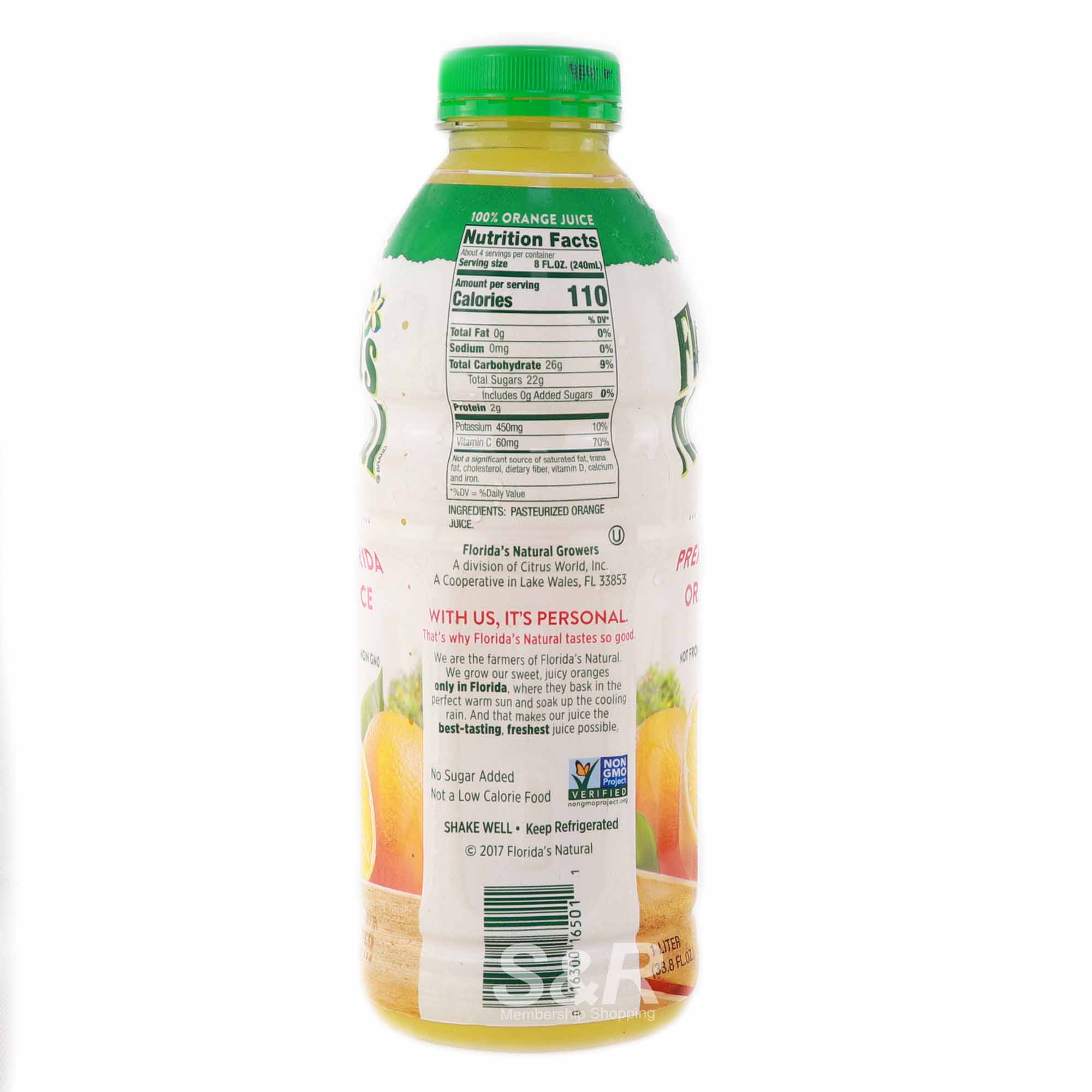 Florida’s Natural 100 Premium Florida Orange Juice 1L