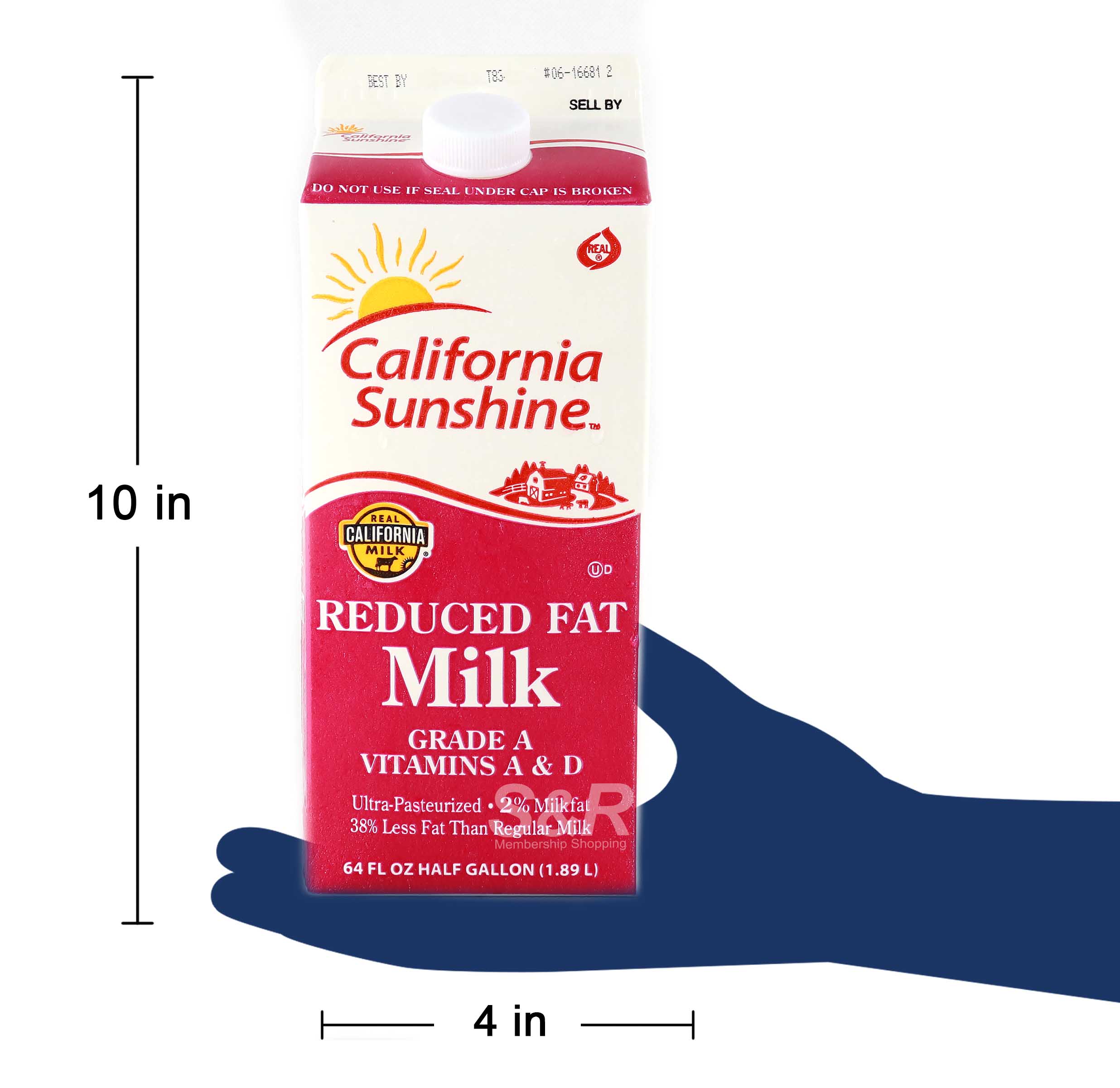 California Sunshine Reduced Fat Milk
