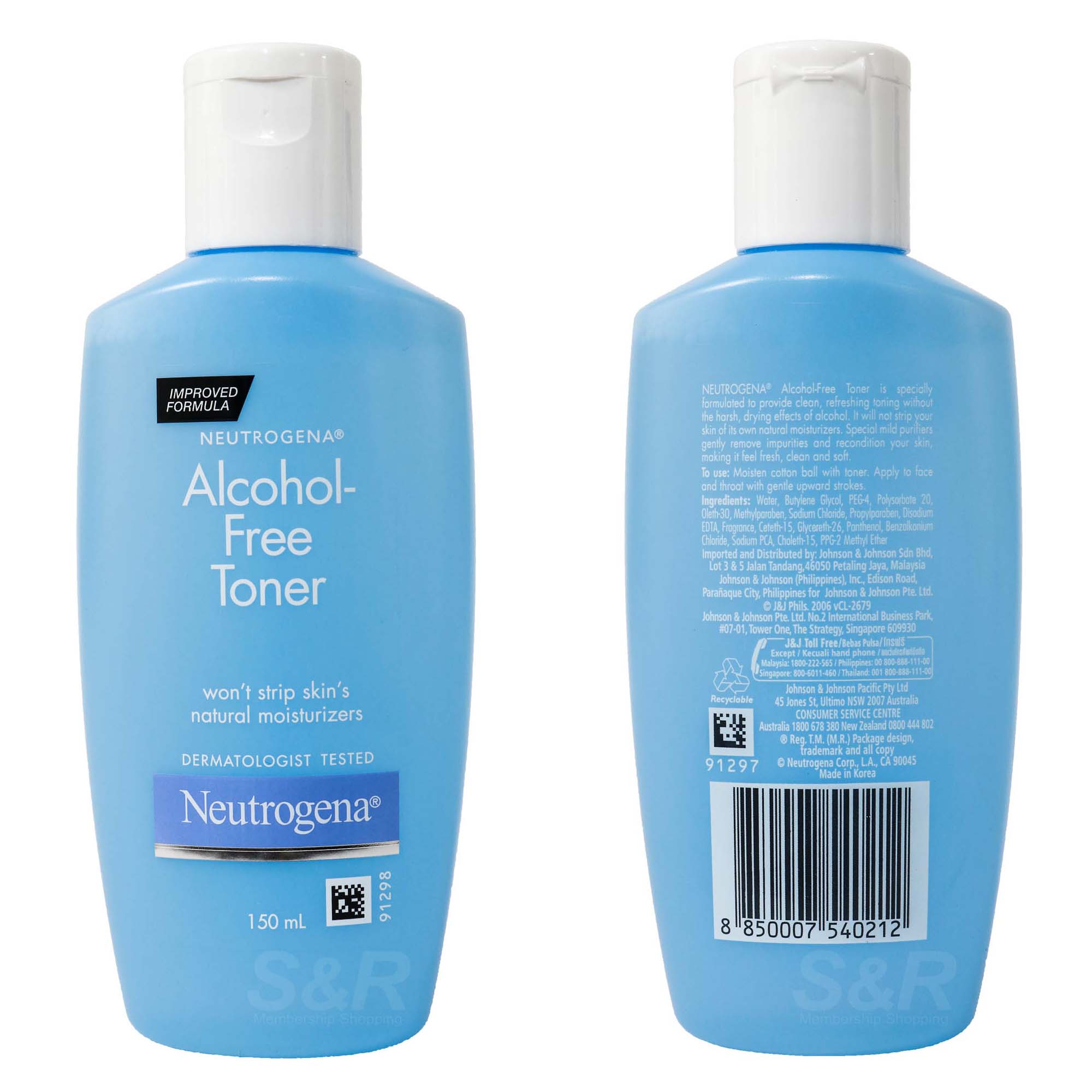 Neutrogena Alcohol free