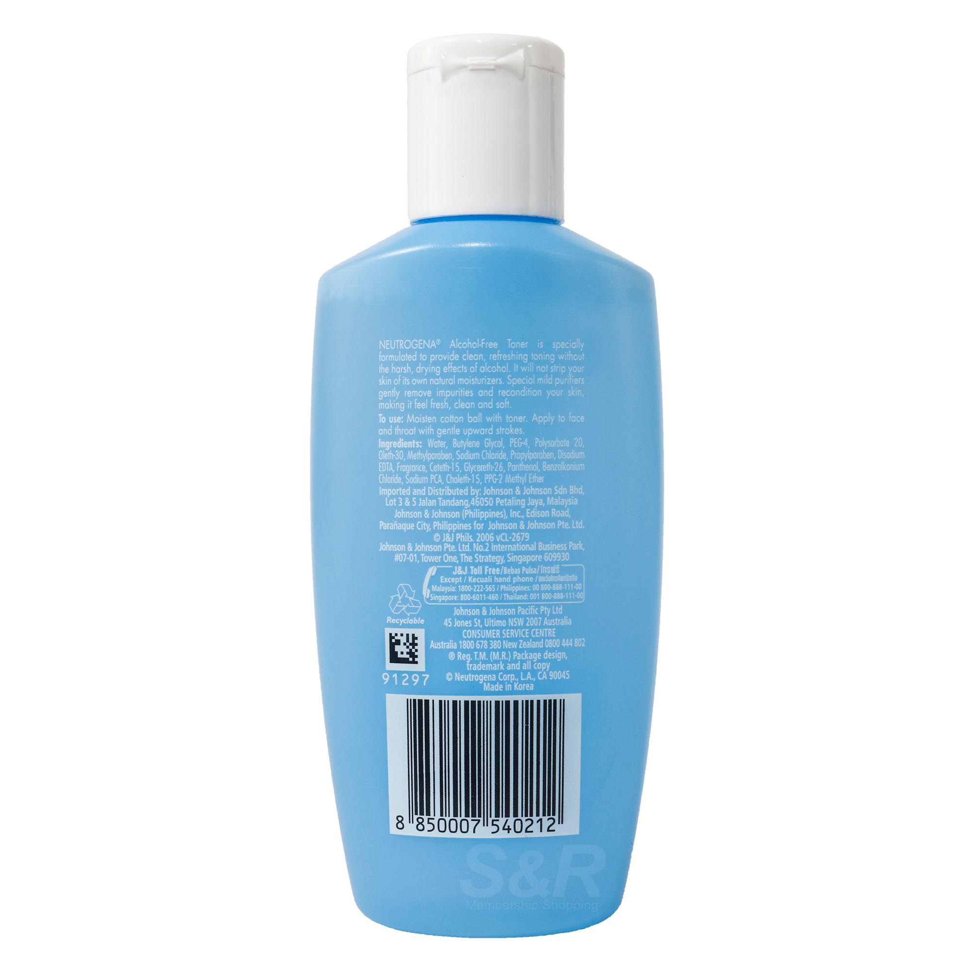 Neutrogena Alcohol free