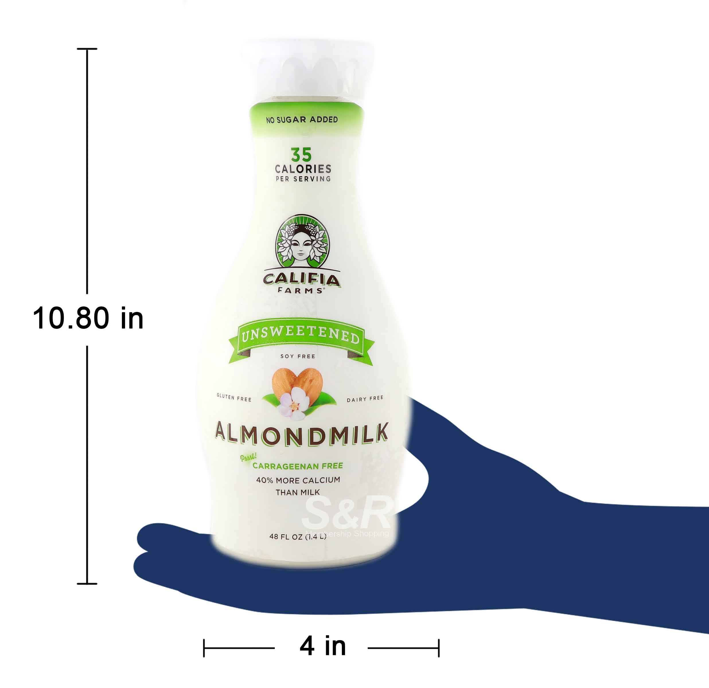 Califia Farms Unsweetened Almond Milk 1.4L