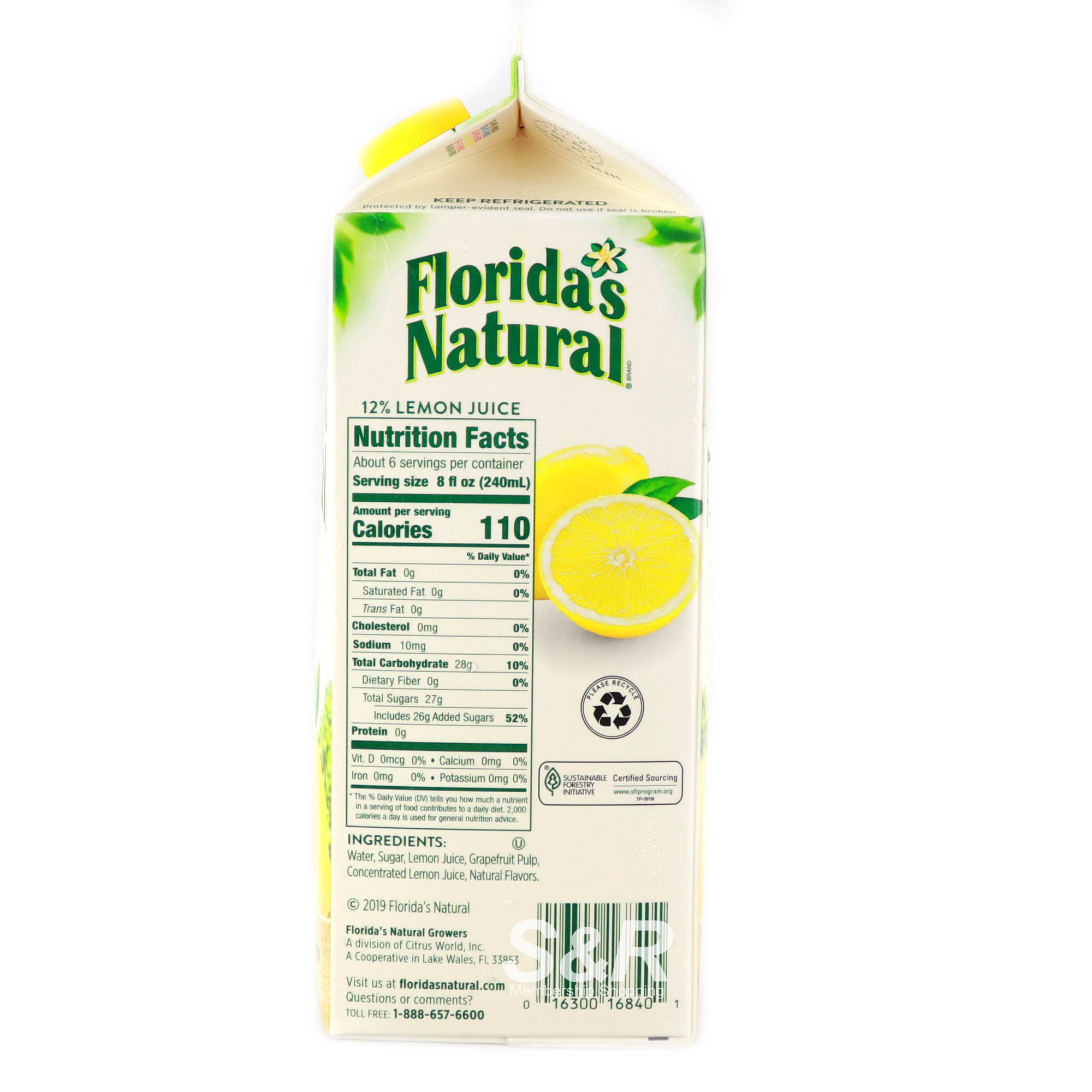 Florida’s Natural Premium Lemonade 1.53L