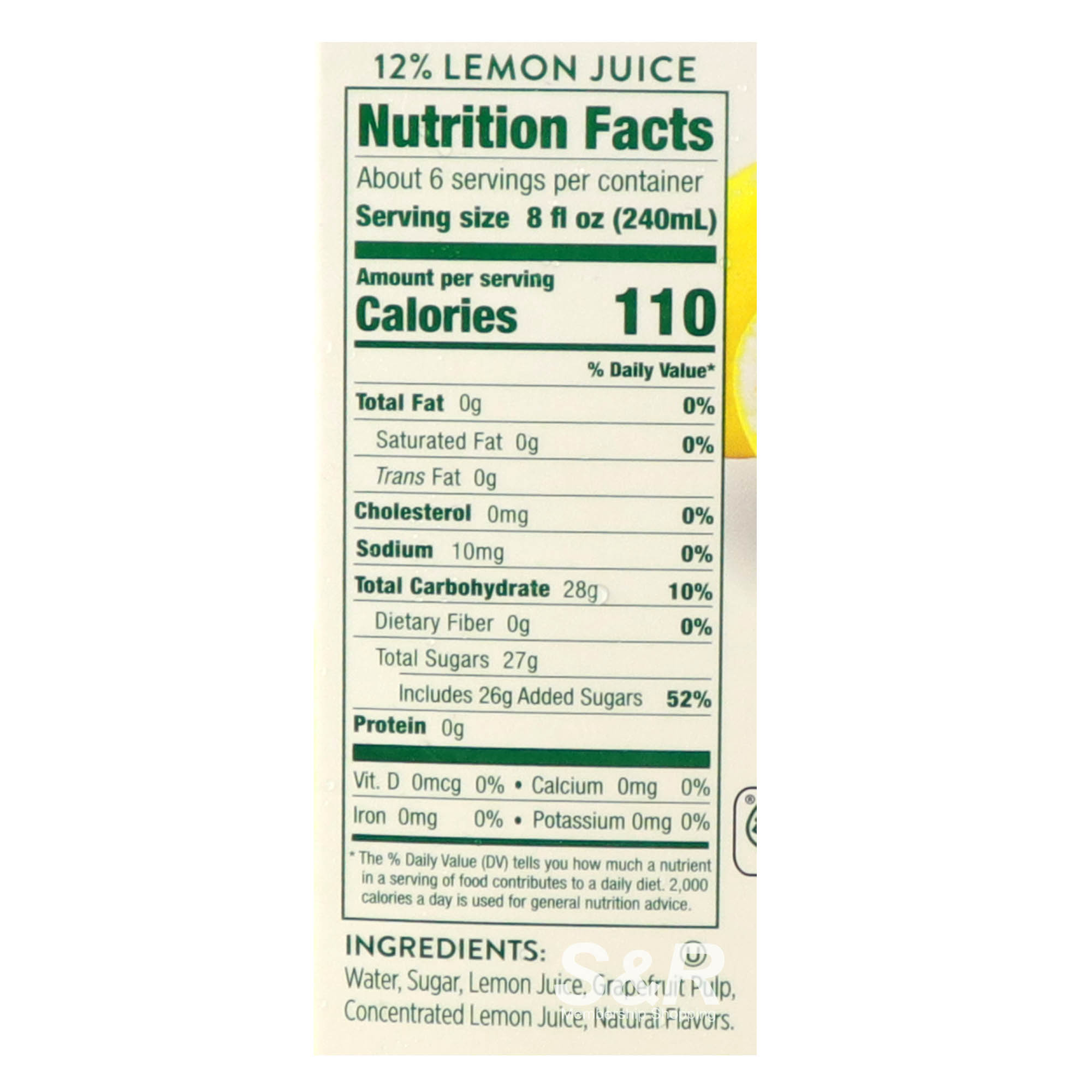 Florida’s Natural Premium Lemonade