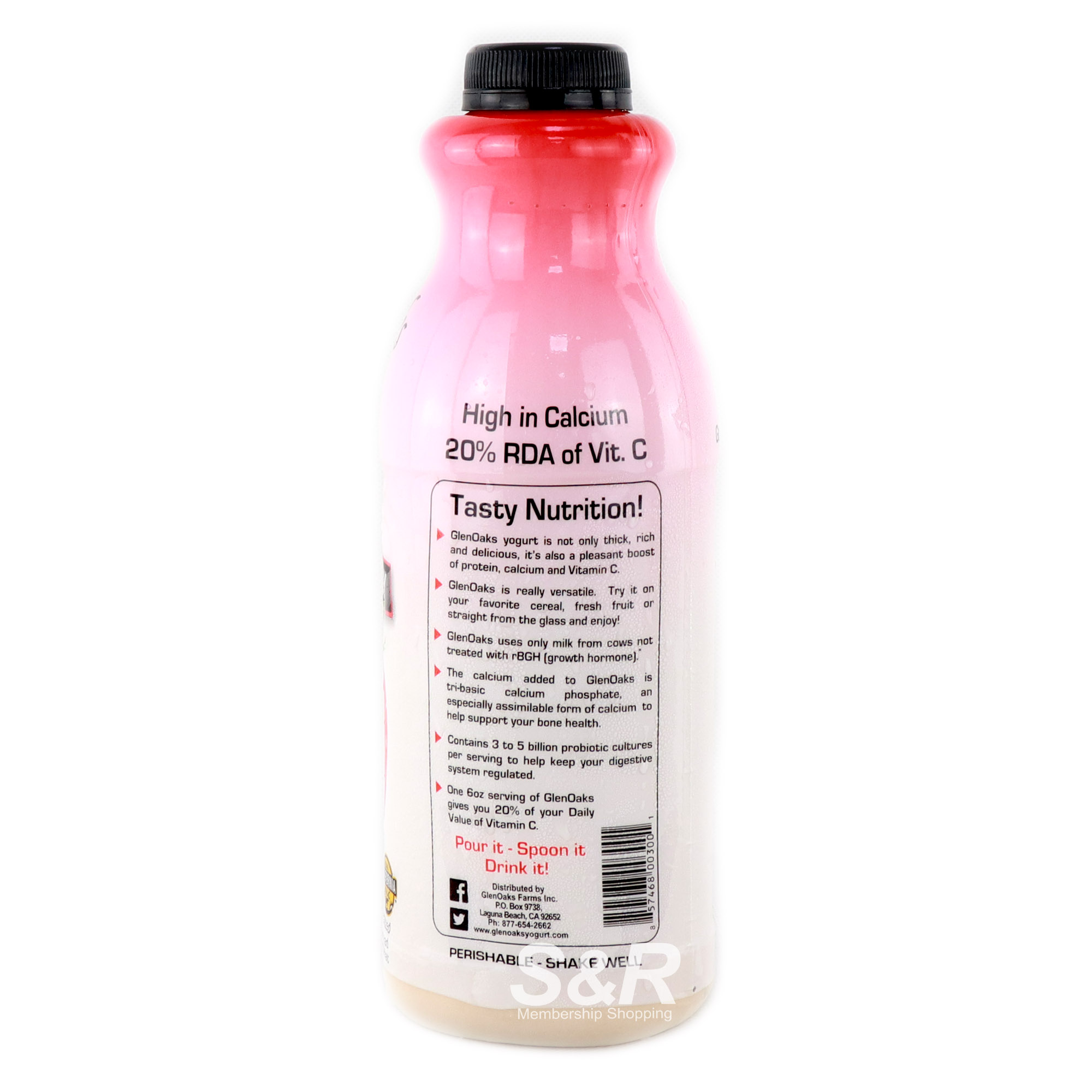 Probiotic Drinkable Low Fat Yogurt