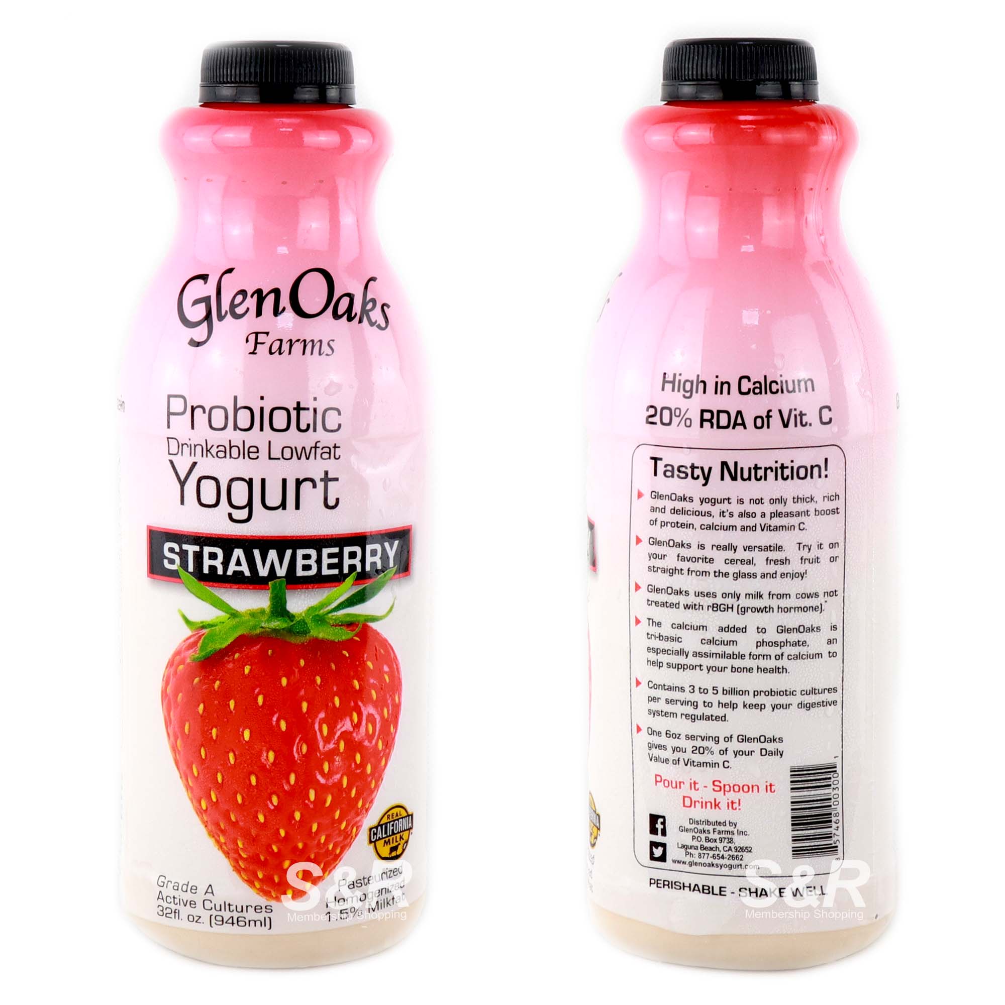 Probiotic Drinkable Low Fat Yogurt