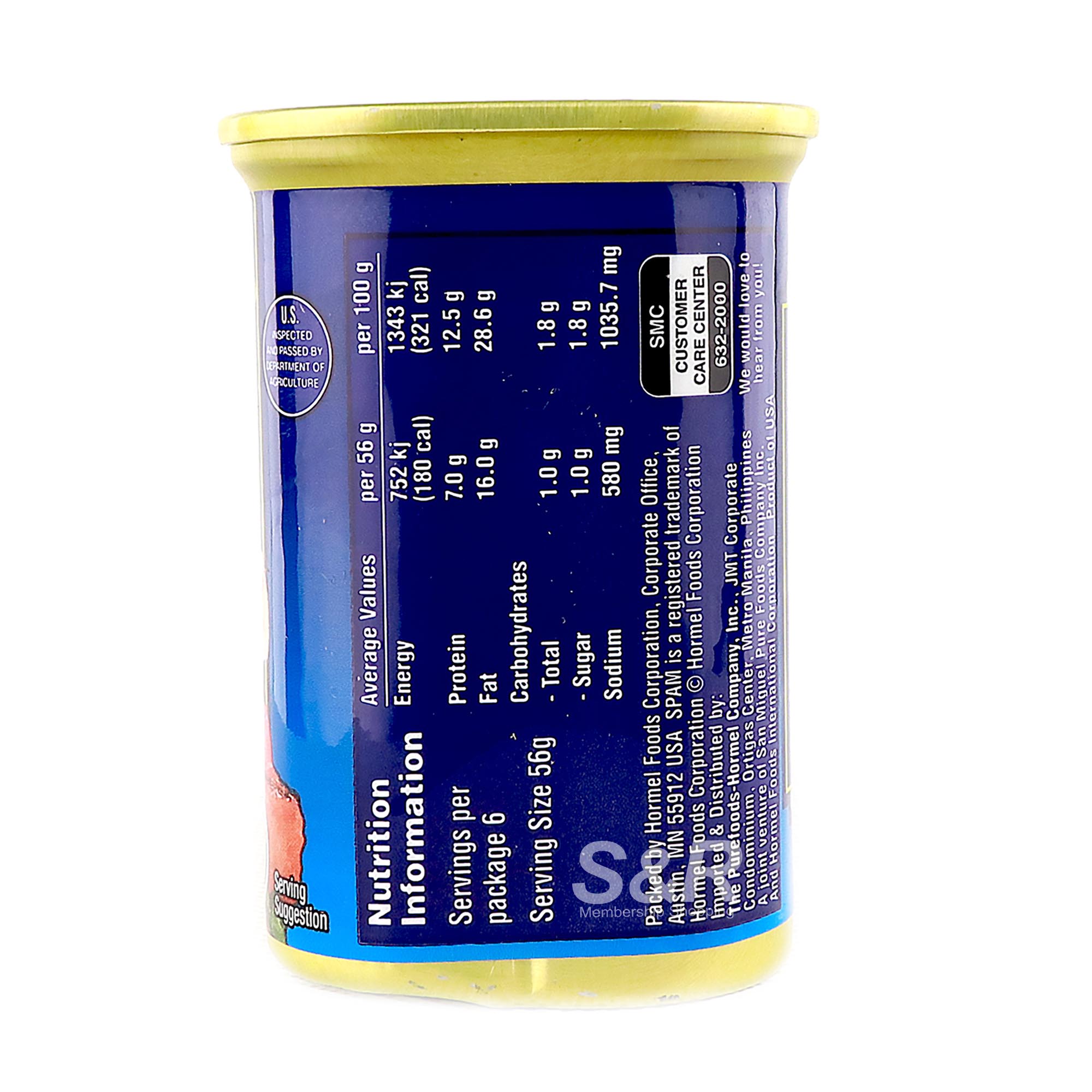 Spam Spam Regular Luncheon Meat