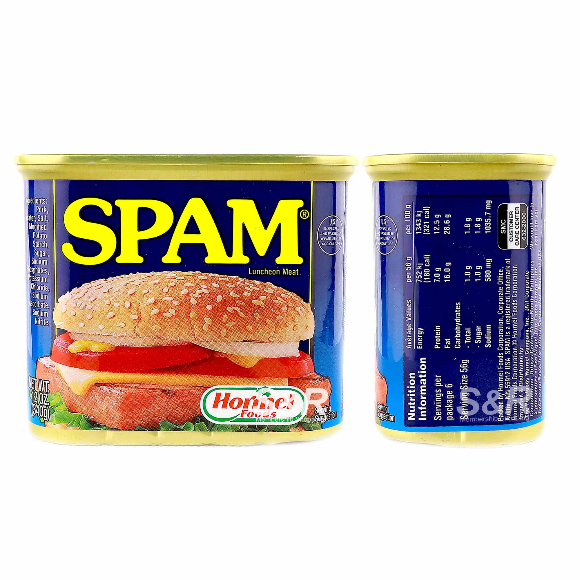 Spam Spam Regular Luncheon Meat