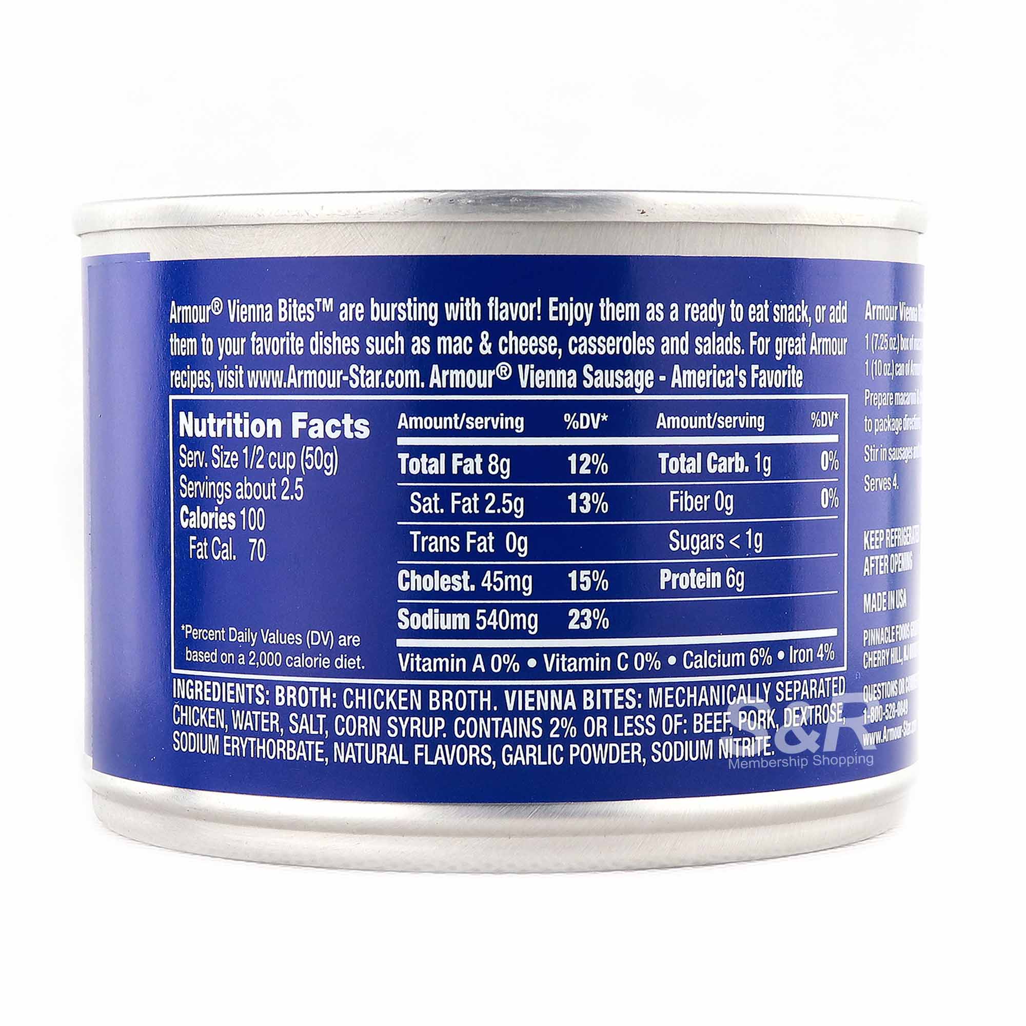 Armour Star Vienna Sausage Bites