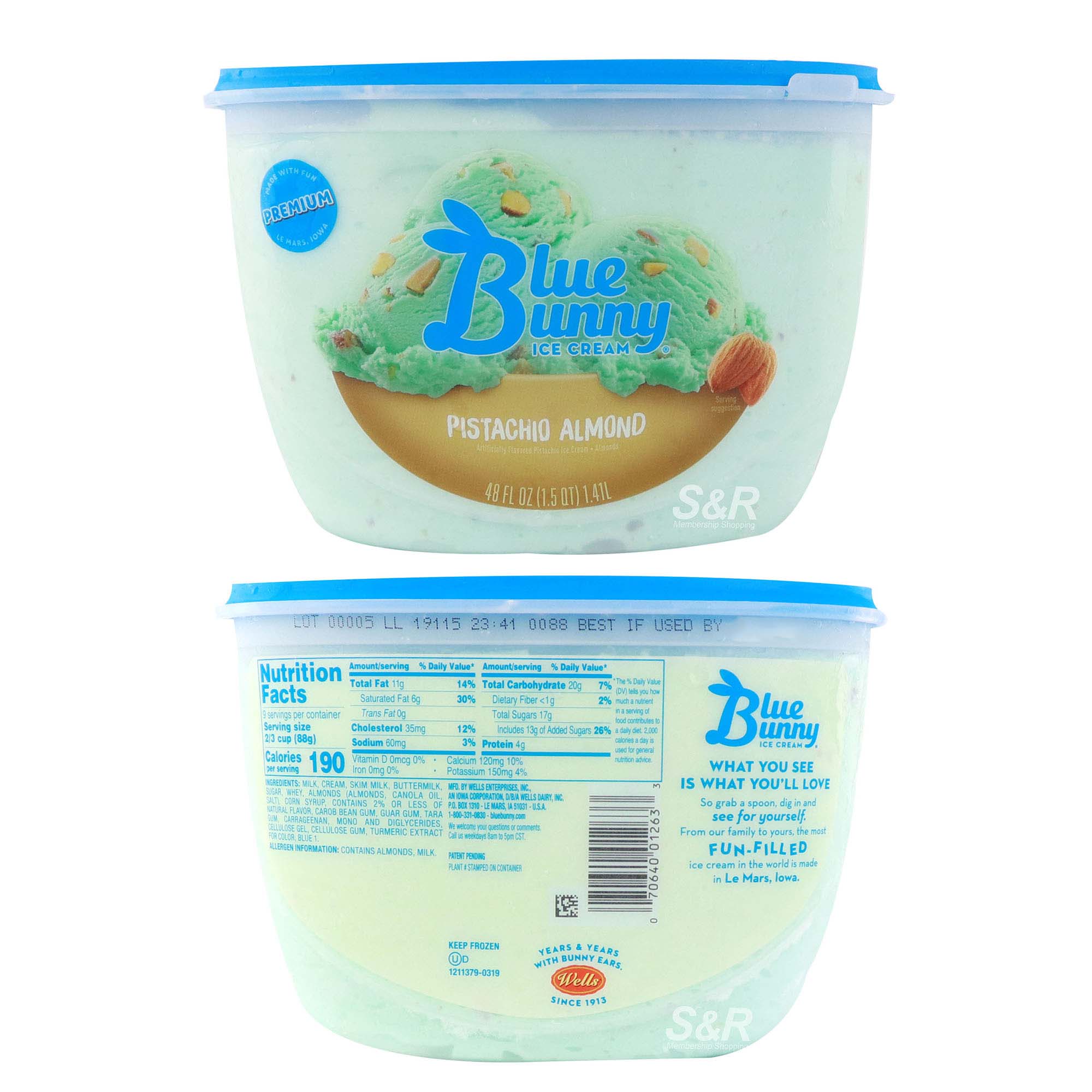 Ice Cream Pistachio Almond