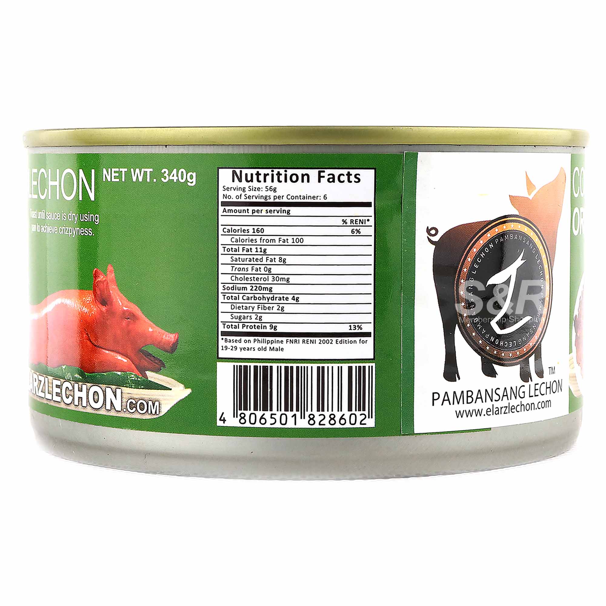 Elarz Lechon Corned Lechon Original