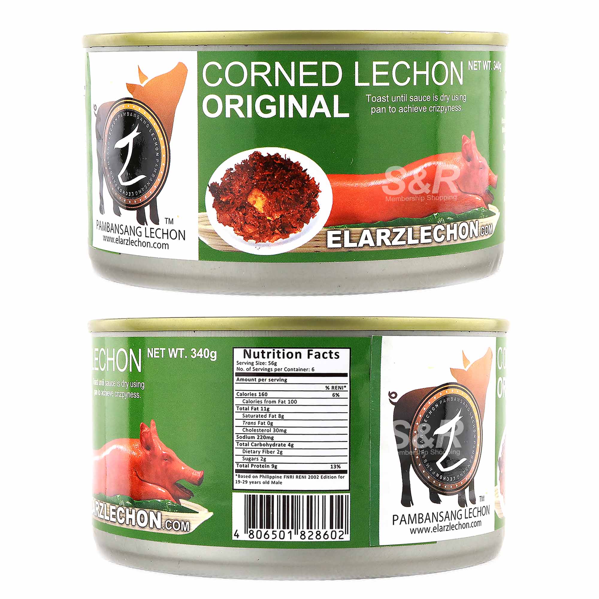 Elarz Lechon Corned Lechon Original