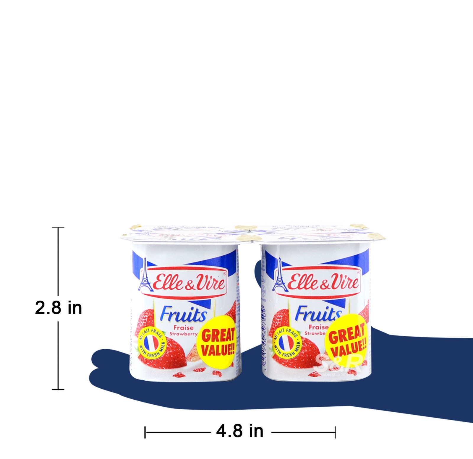 Elle & Vire Fruit Yoghurt