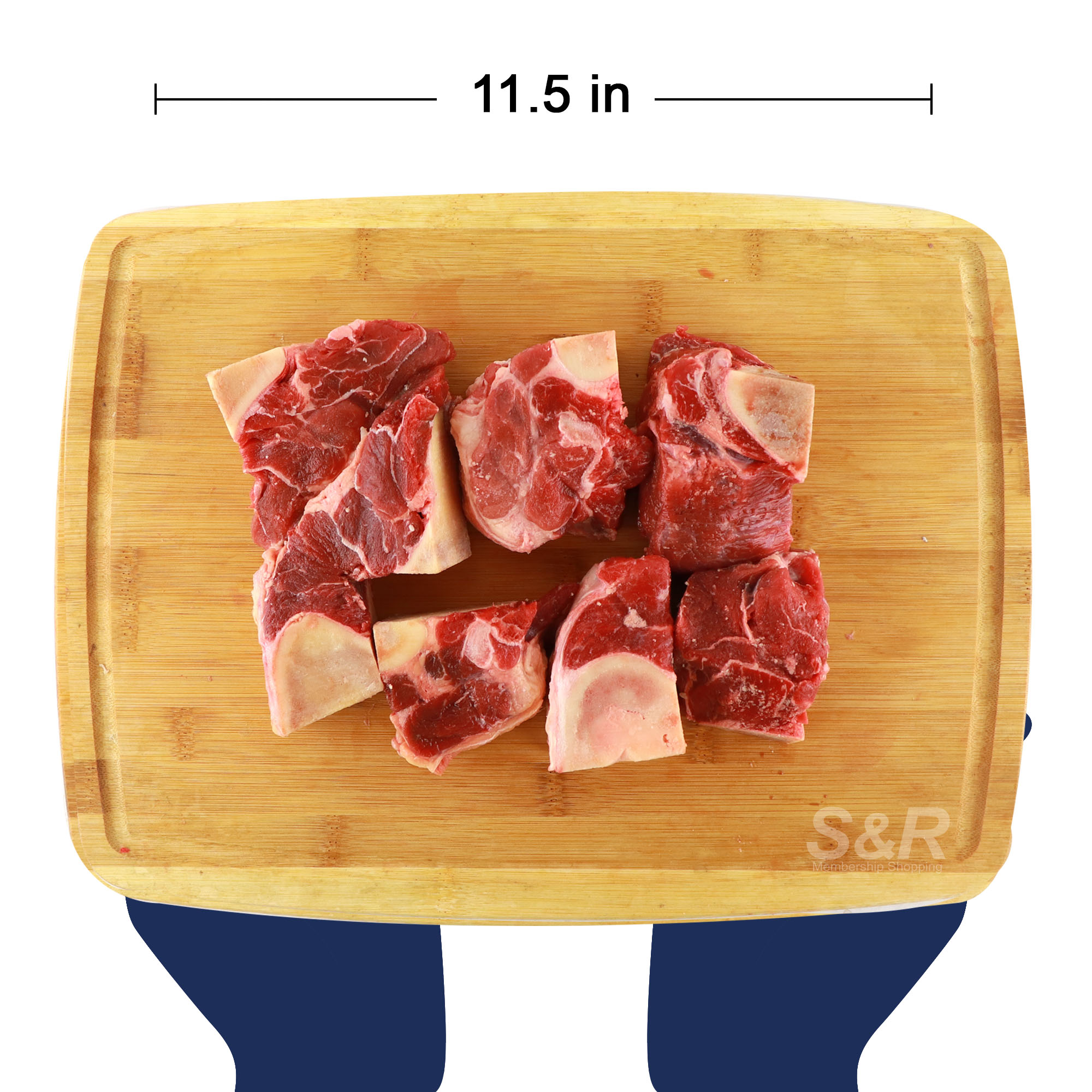 Member's Value Pork Belly Skin On Bone Less approx. 2kg