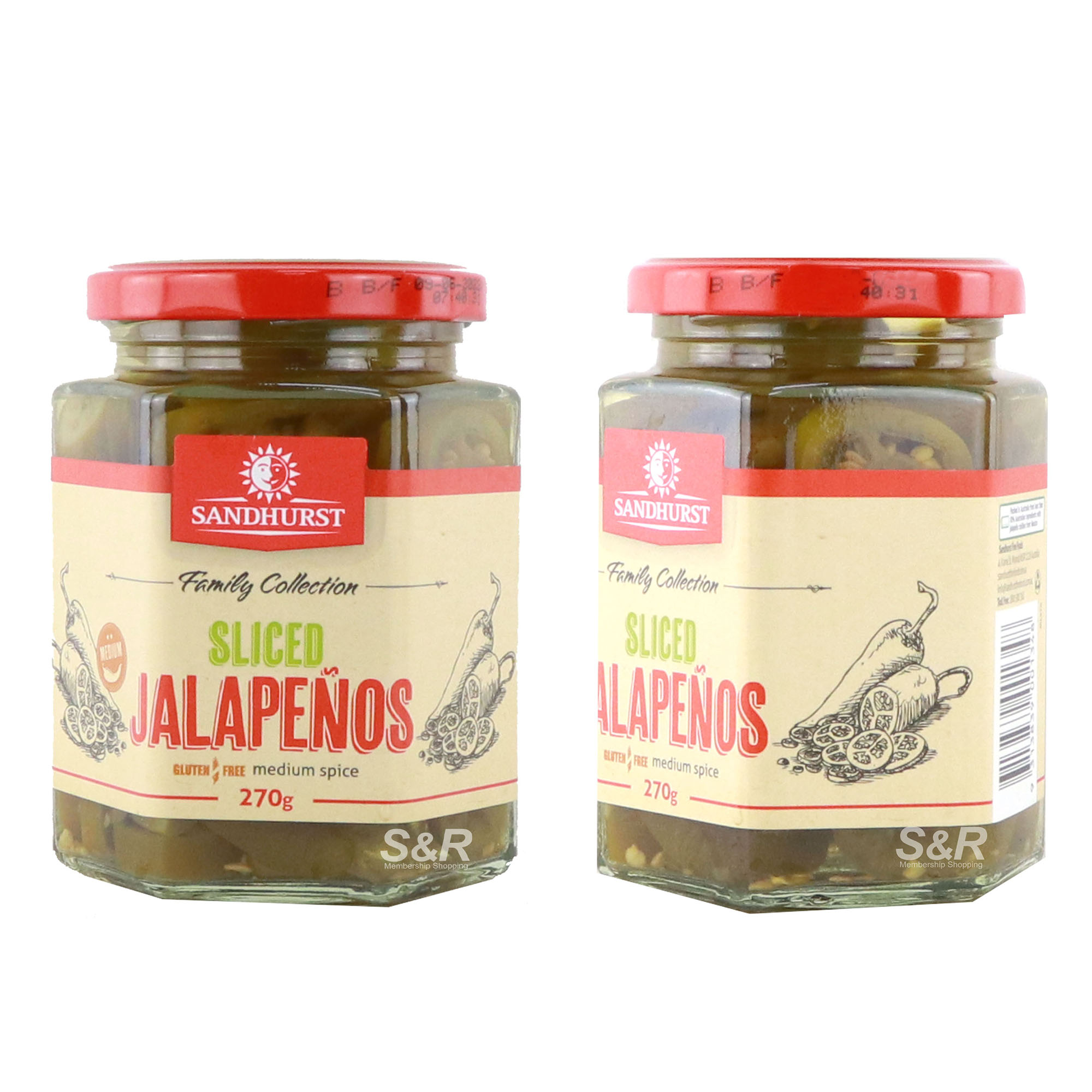 Sandhurst Sliced Jalapeno Peppers
