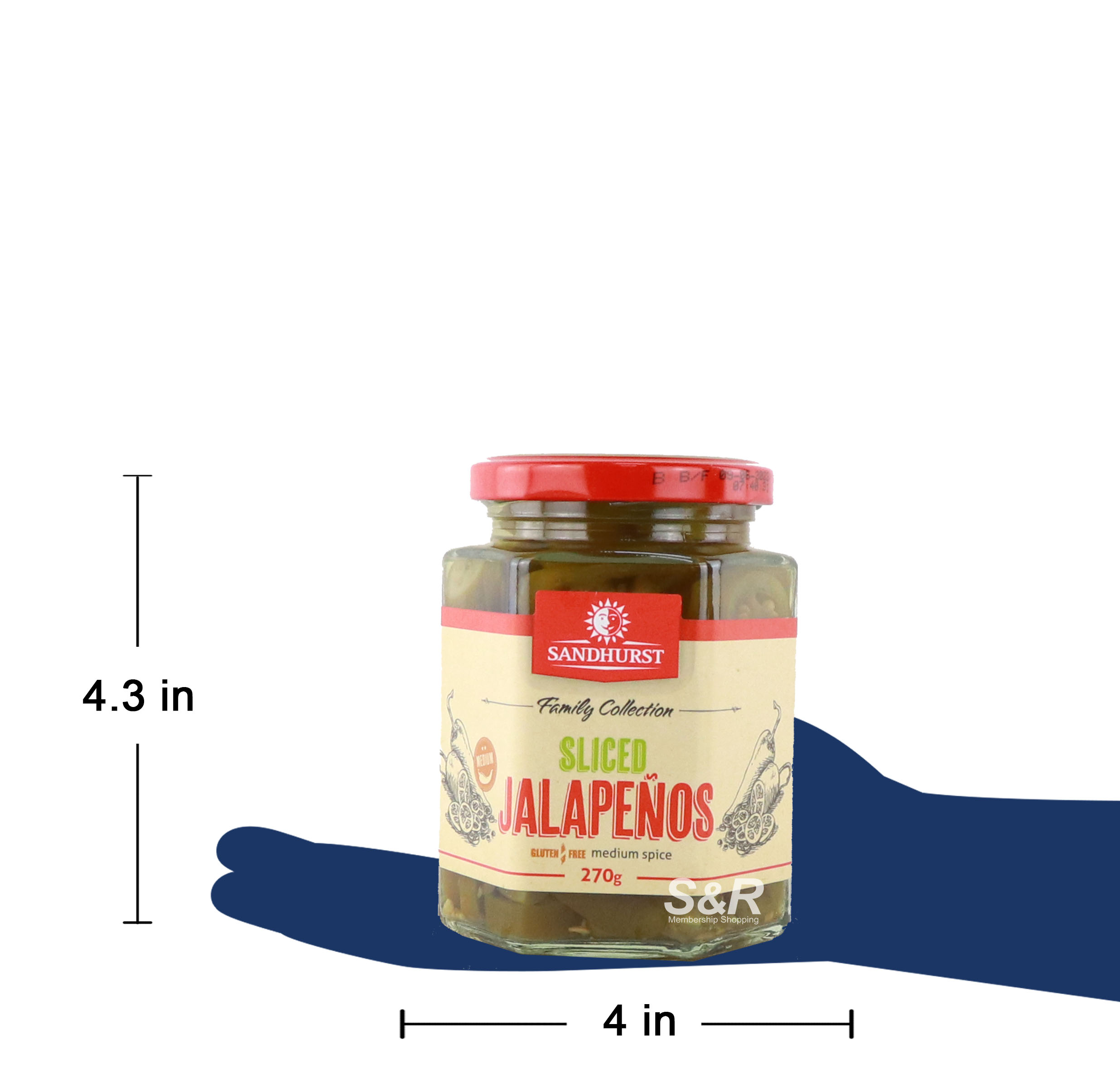 Sandhurst Sliced Jalapeno Peppersv
