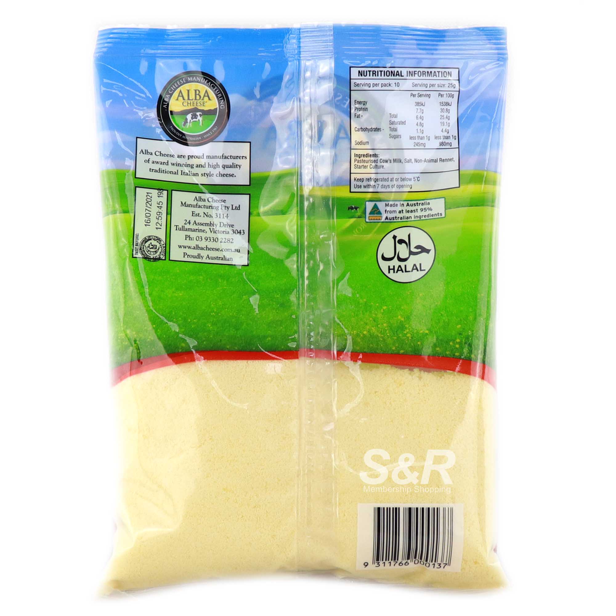 Alba Parmesan Cheese