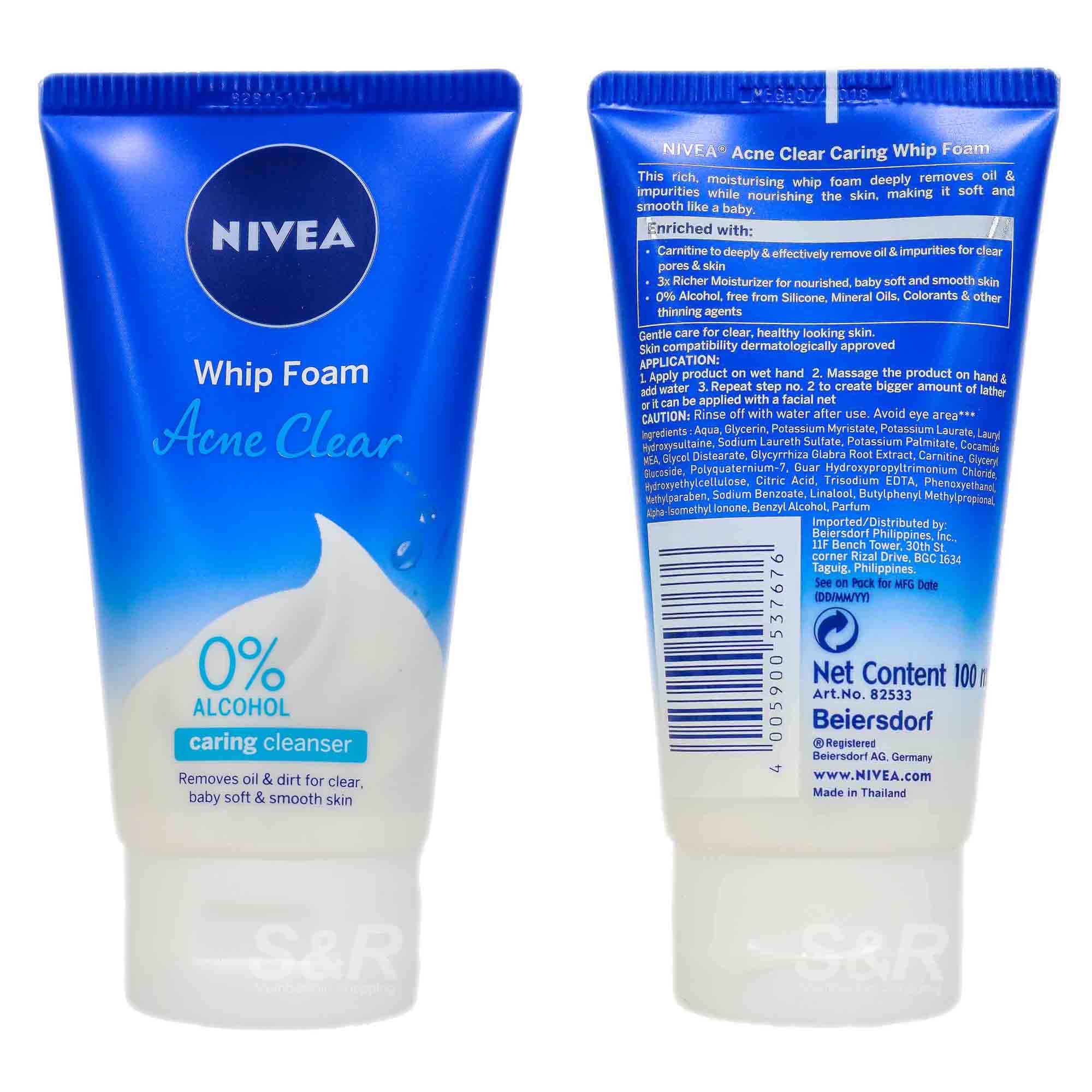 Nivea Whip Foam Acne Clear