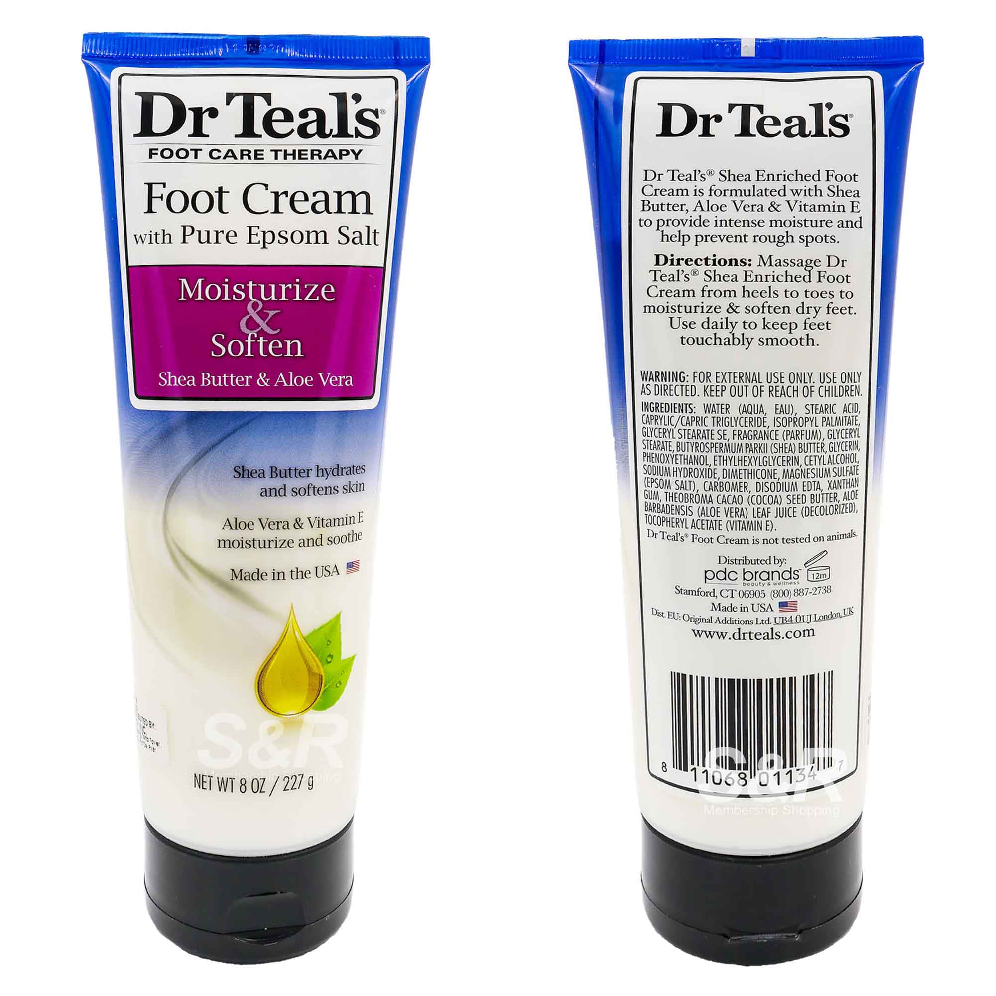 Moisturize & Soften Foot Cream