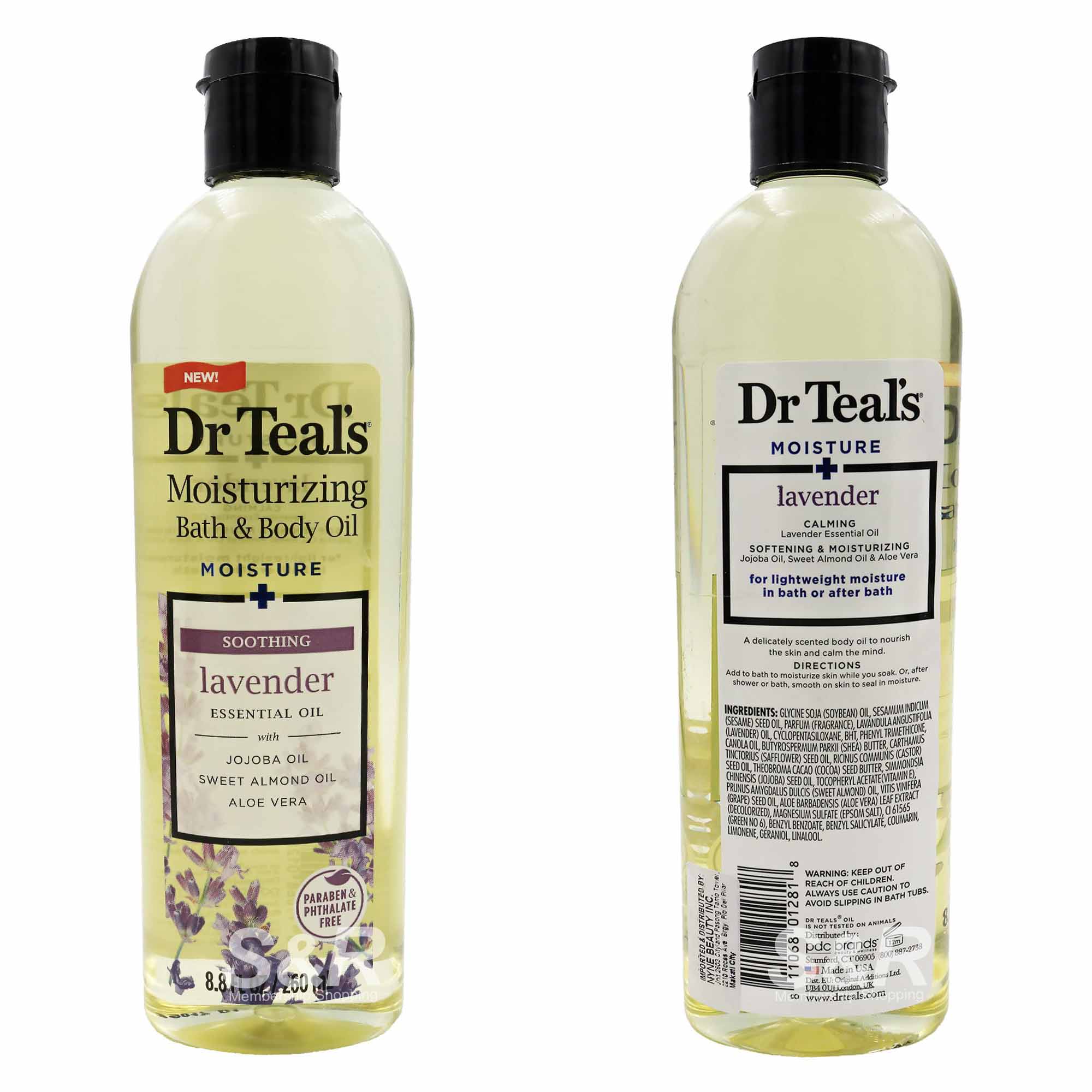 Dr. Teal's Moisturizing Bath & Body Oil