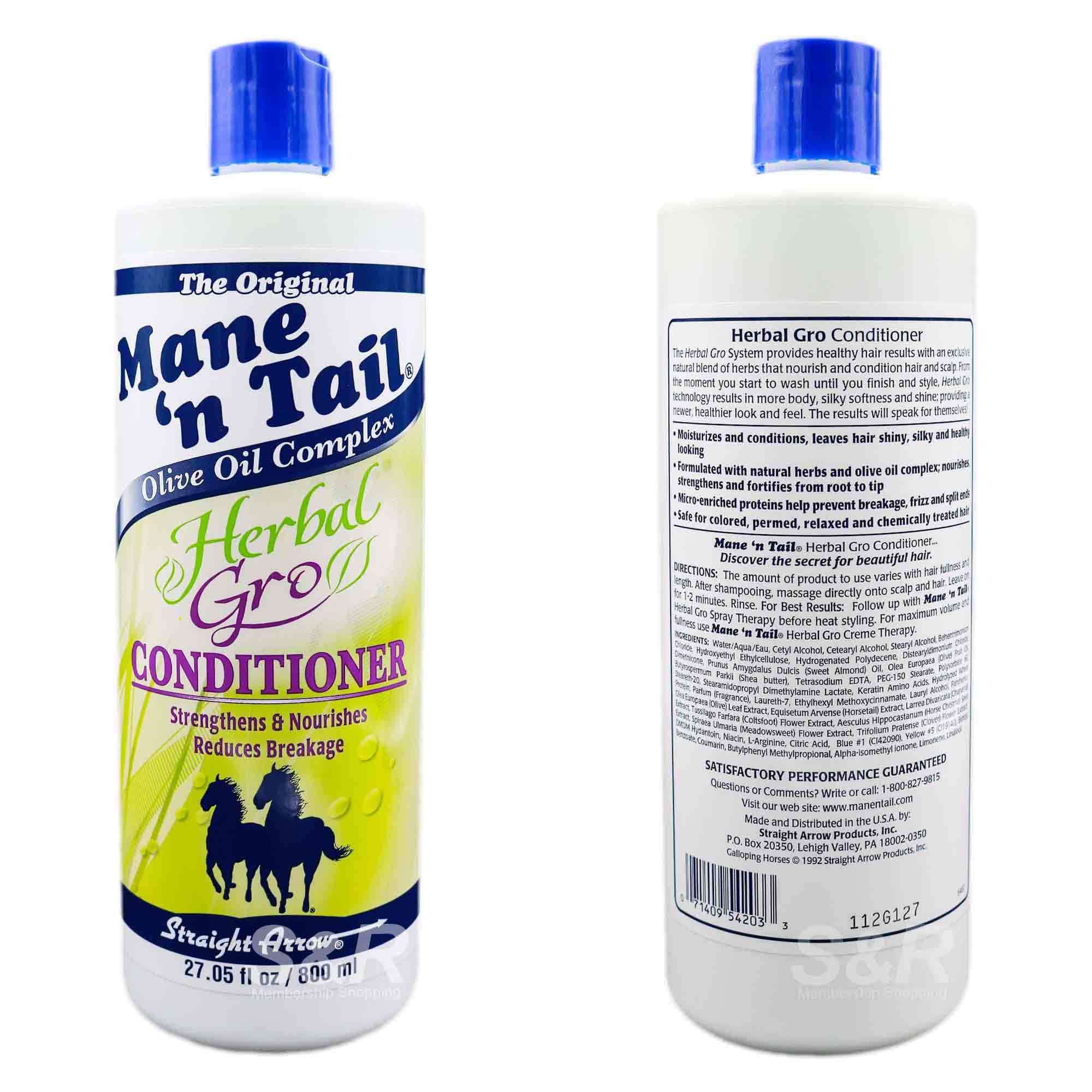 Mane ‘n Tail Herbal Gro Conditioner 800mL