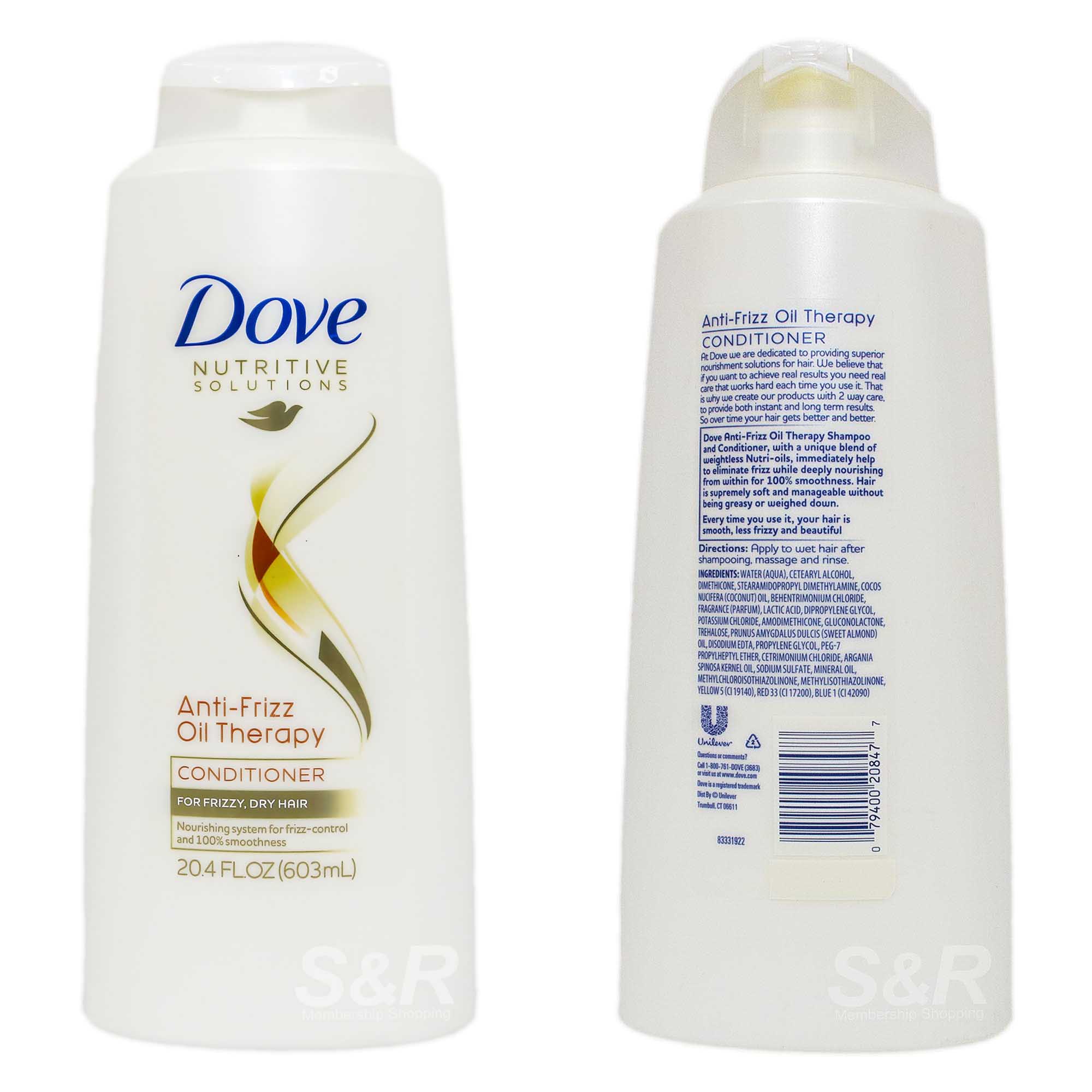 Dove Nutritive Solution Anti-Frizz Oil Therapy