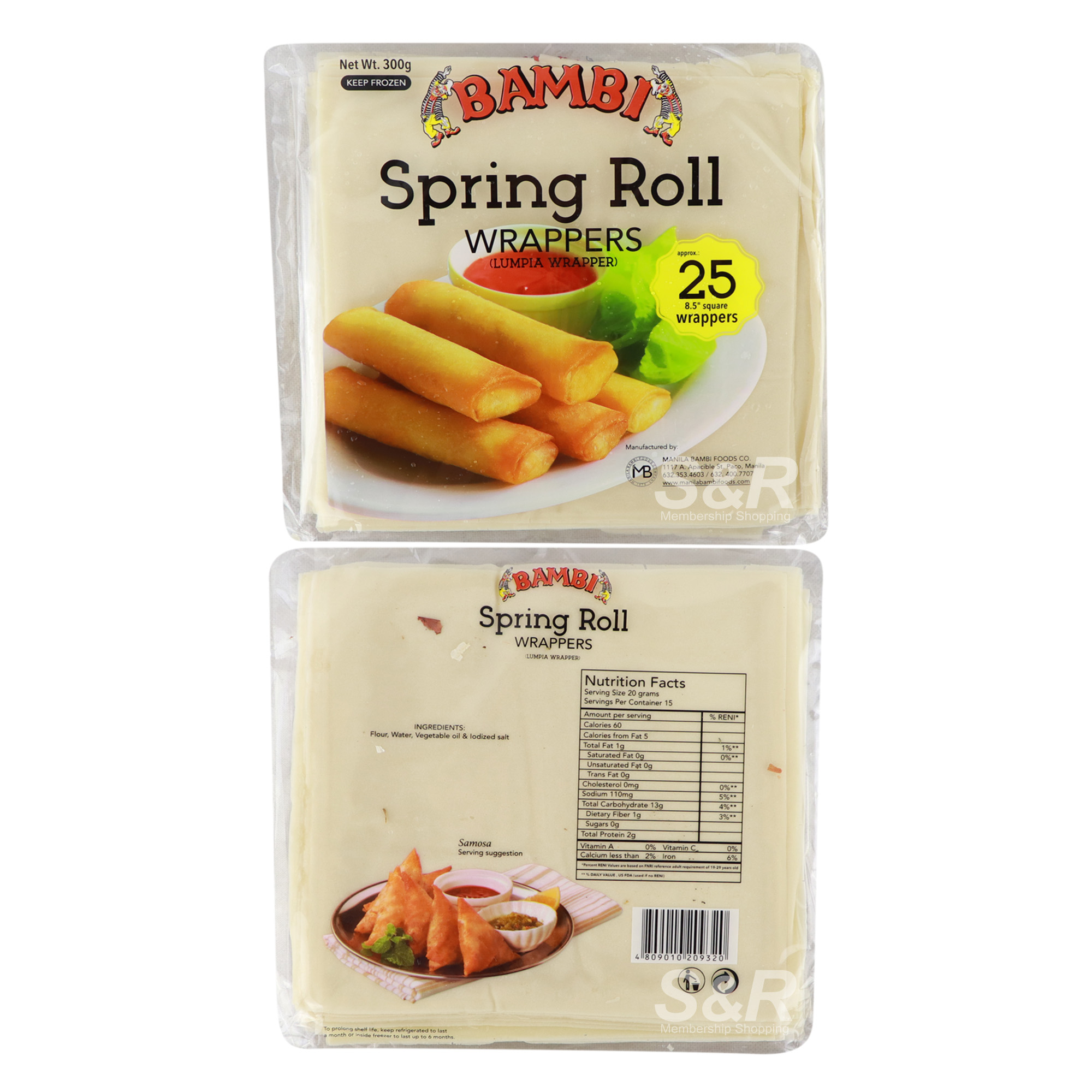 Bambi Spring Roll Wrappers
