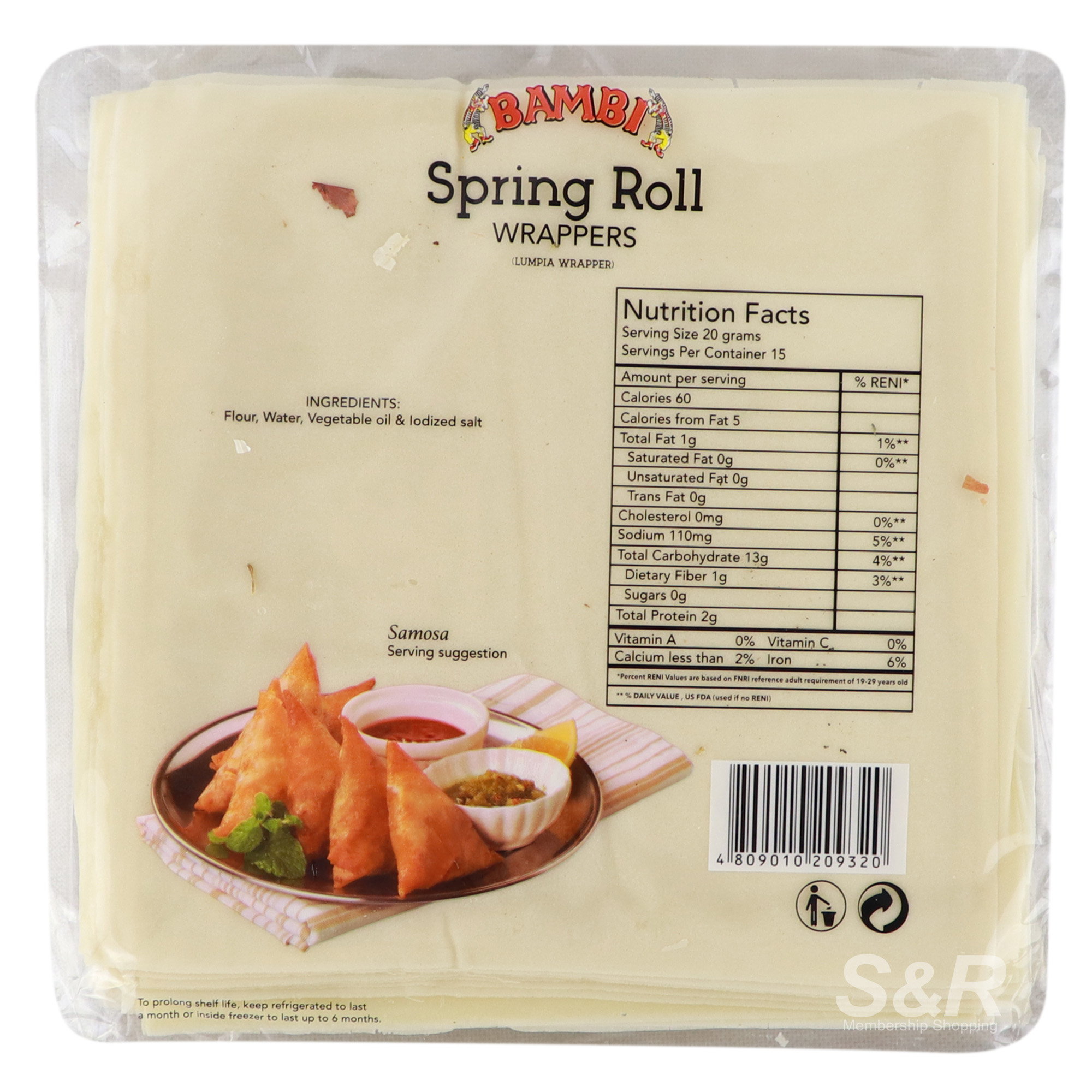 Spring Roll Wrappers