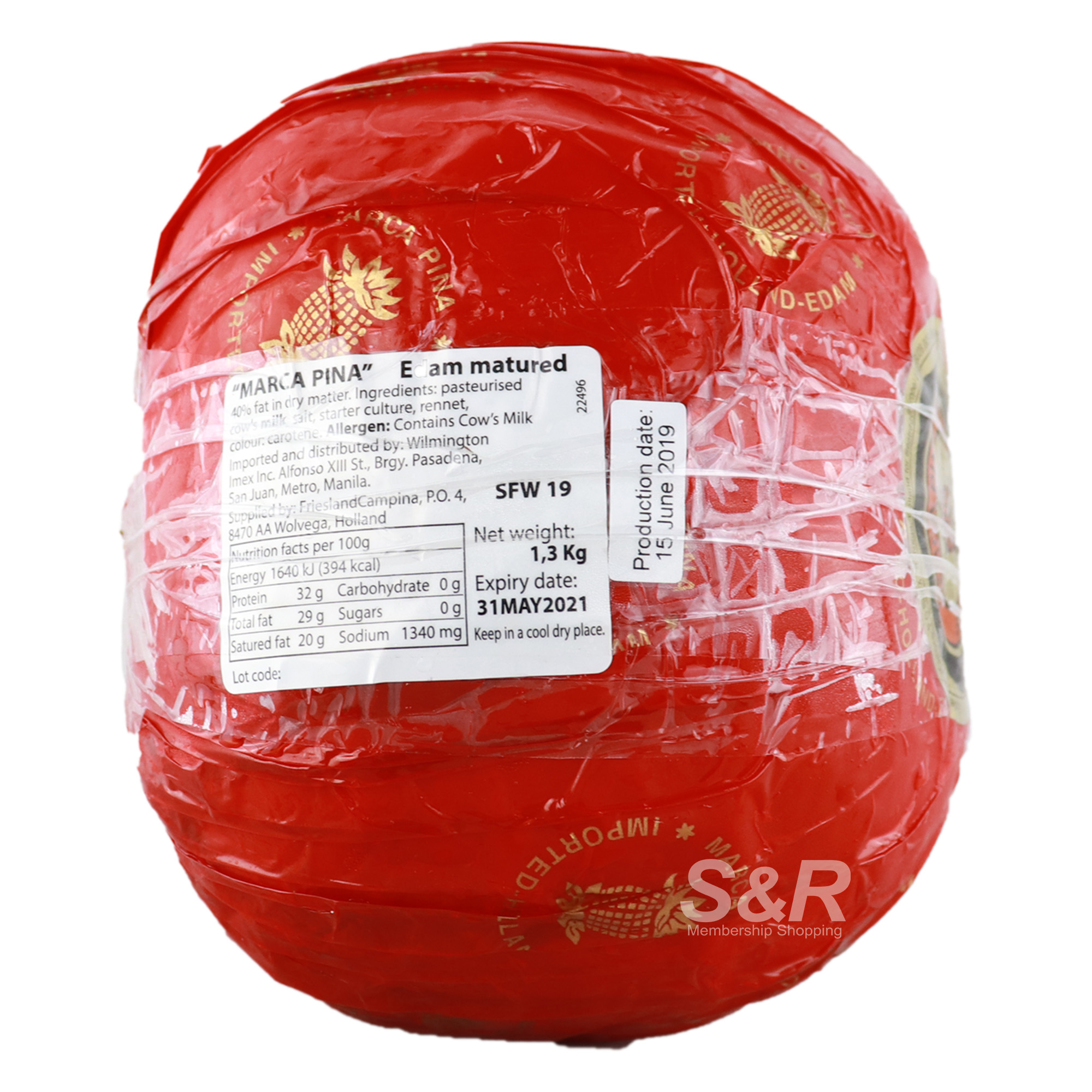 Marca Piña Edam Cheese 1.3kg