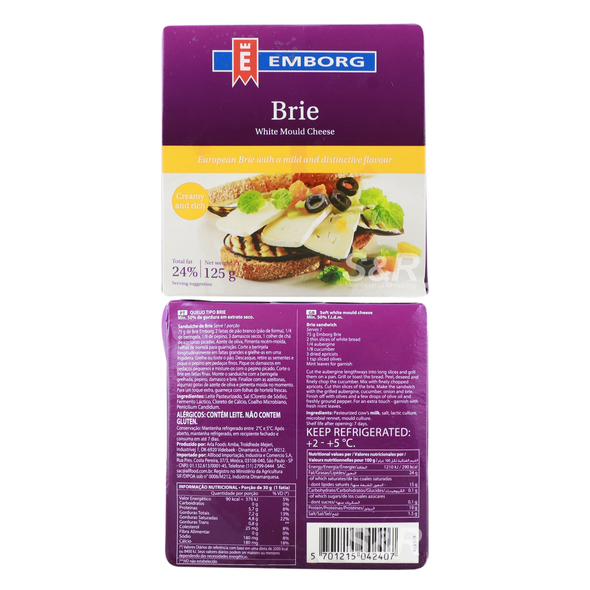 Emborg Brie Cheese