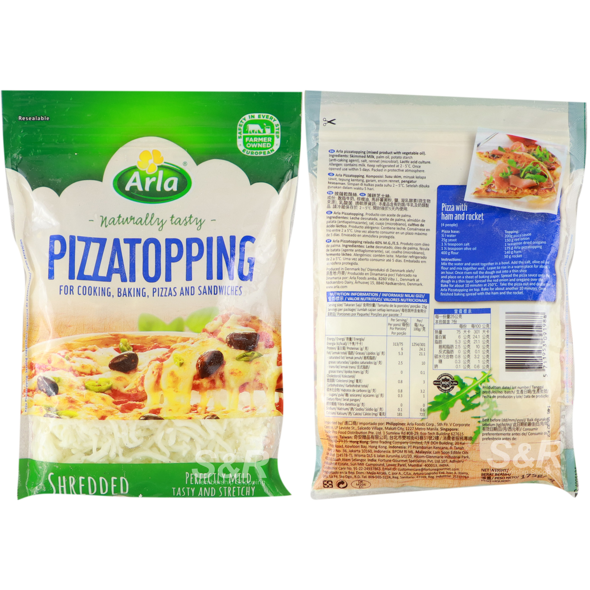 Arla Pizza Topping
