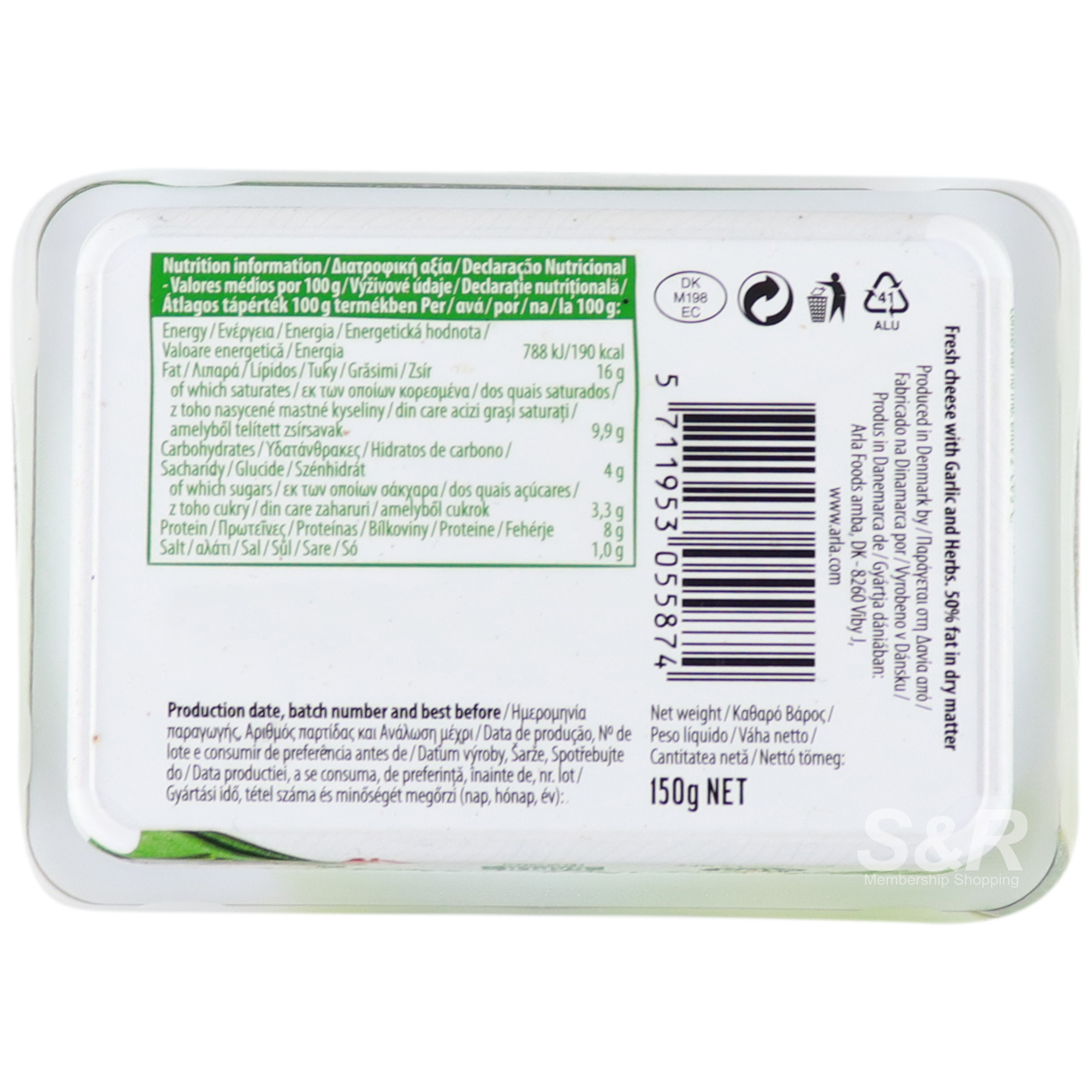 Cream Cheese Garlic
