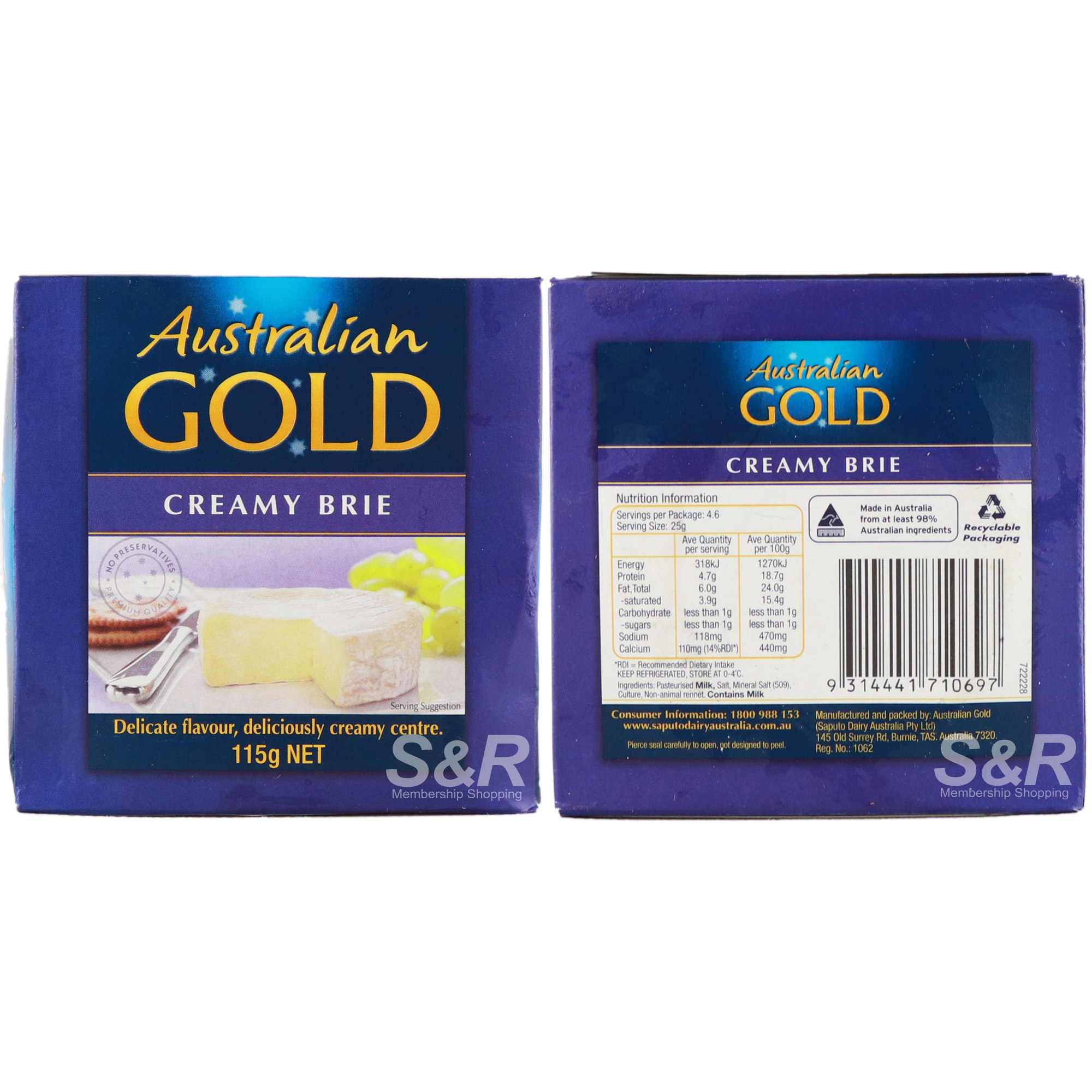Australian Gold Brie Creamy