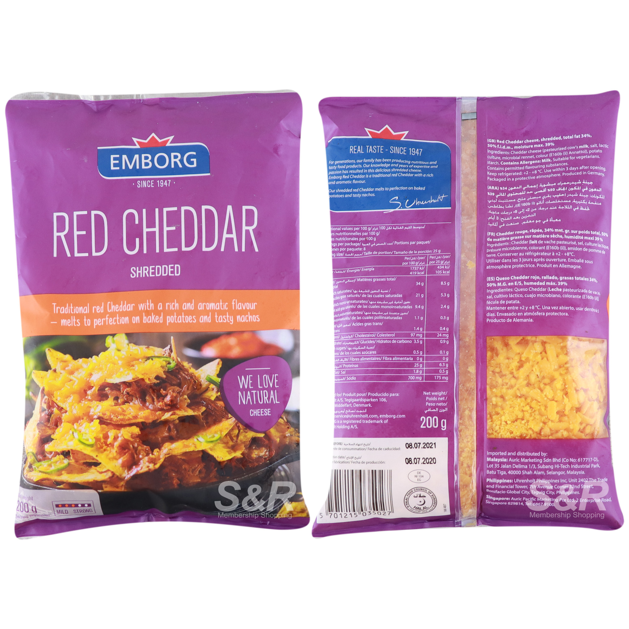 Emborg Red Cheddar