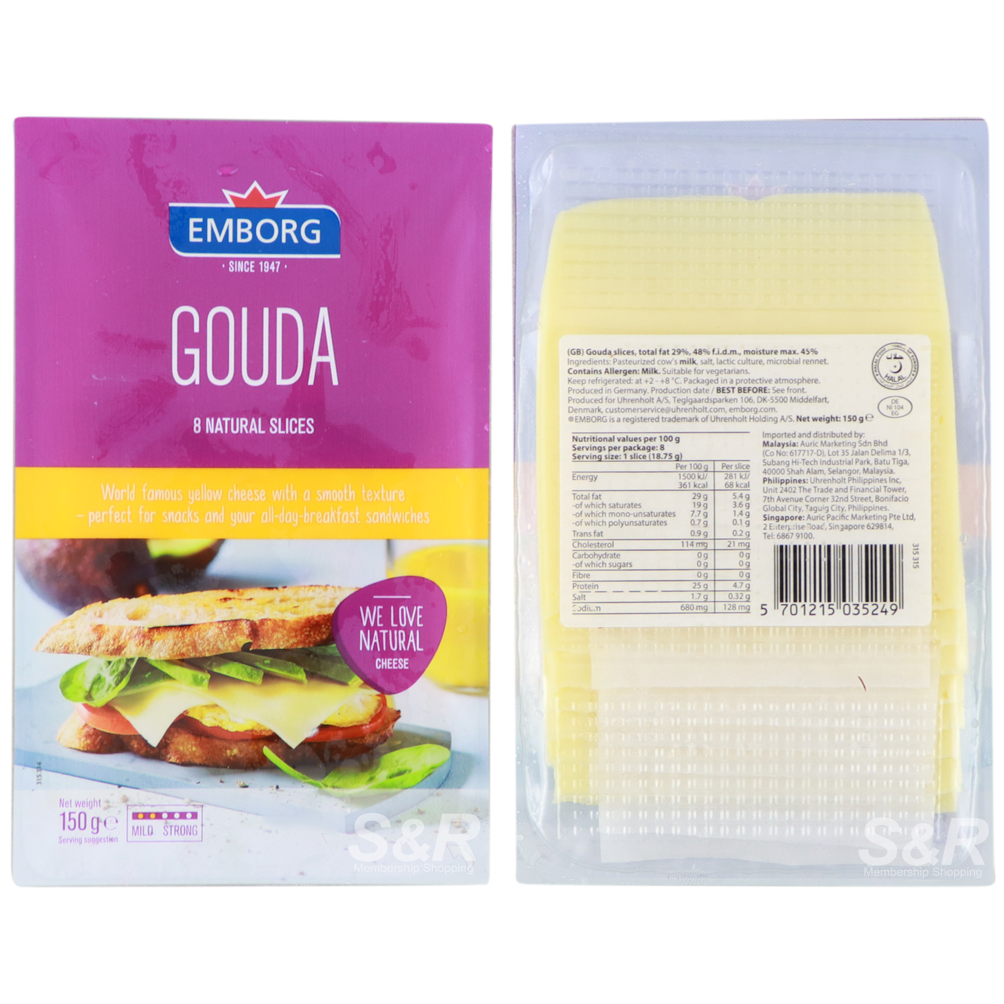 Gouda 8 slices