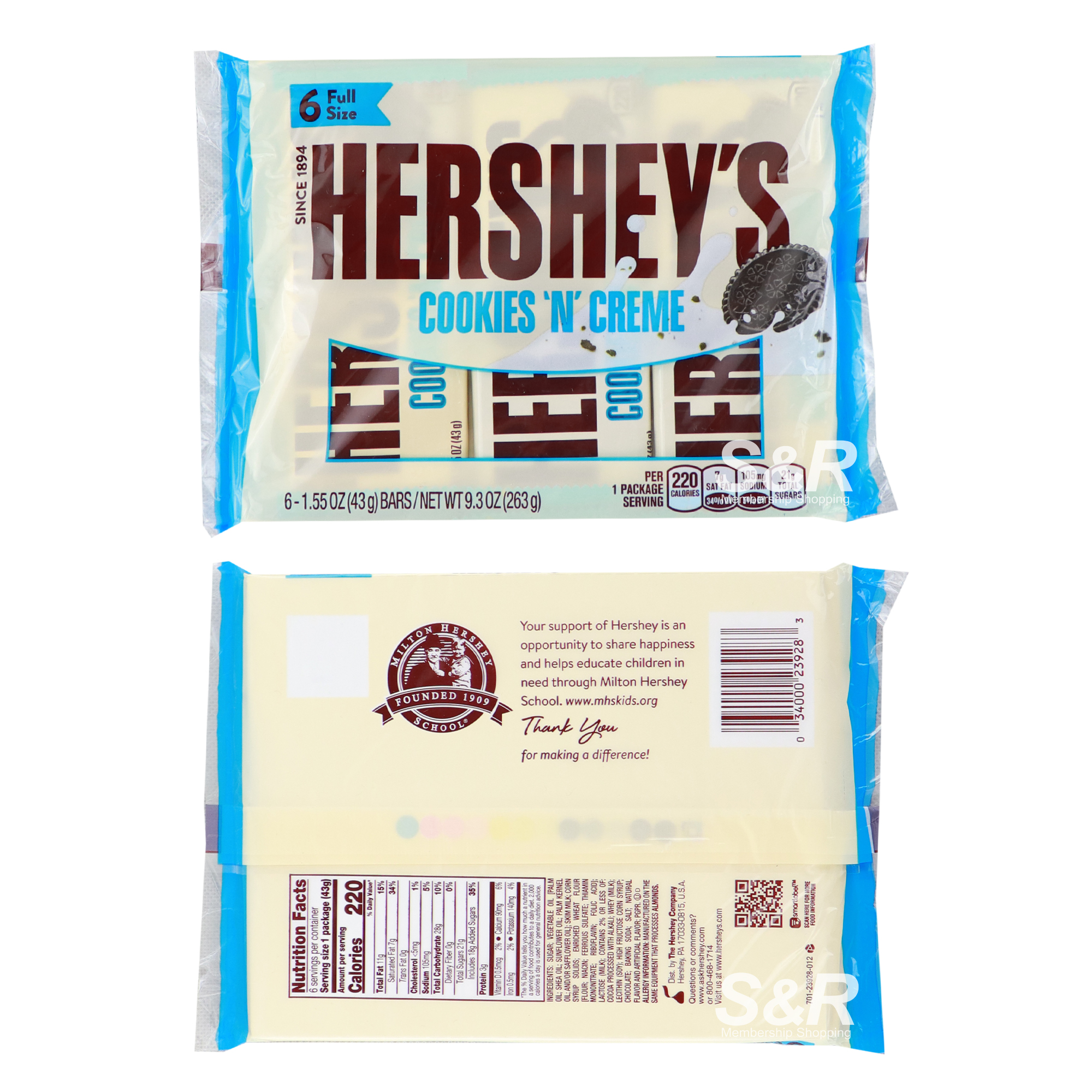 Hershey's Cookies and Crème