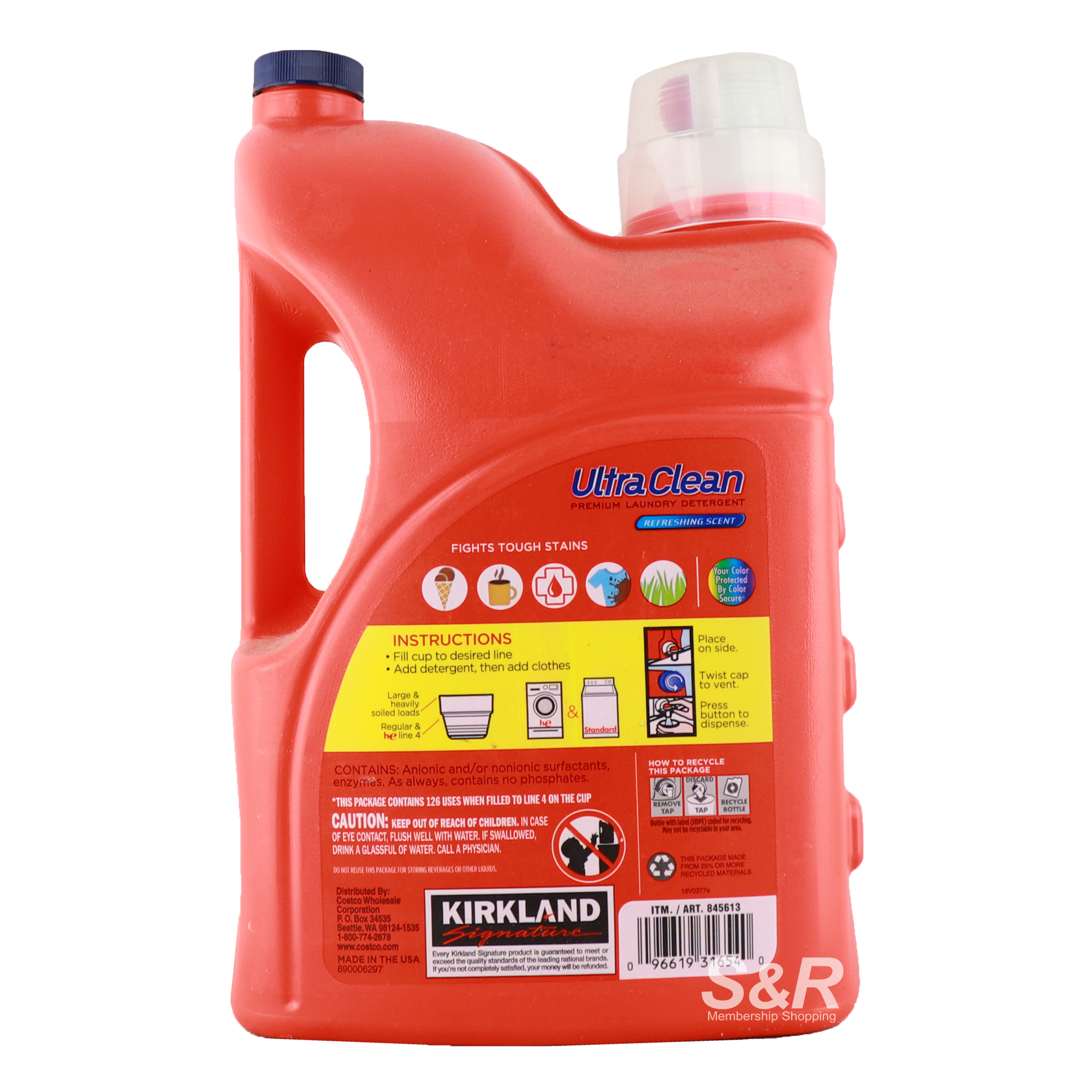 Kirkland sales ultra clean
