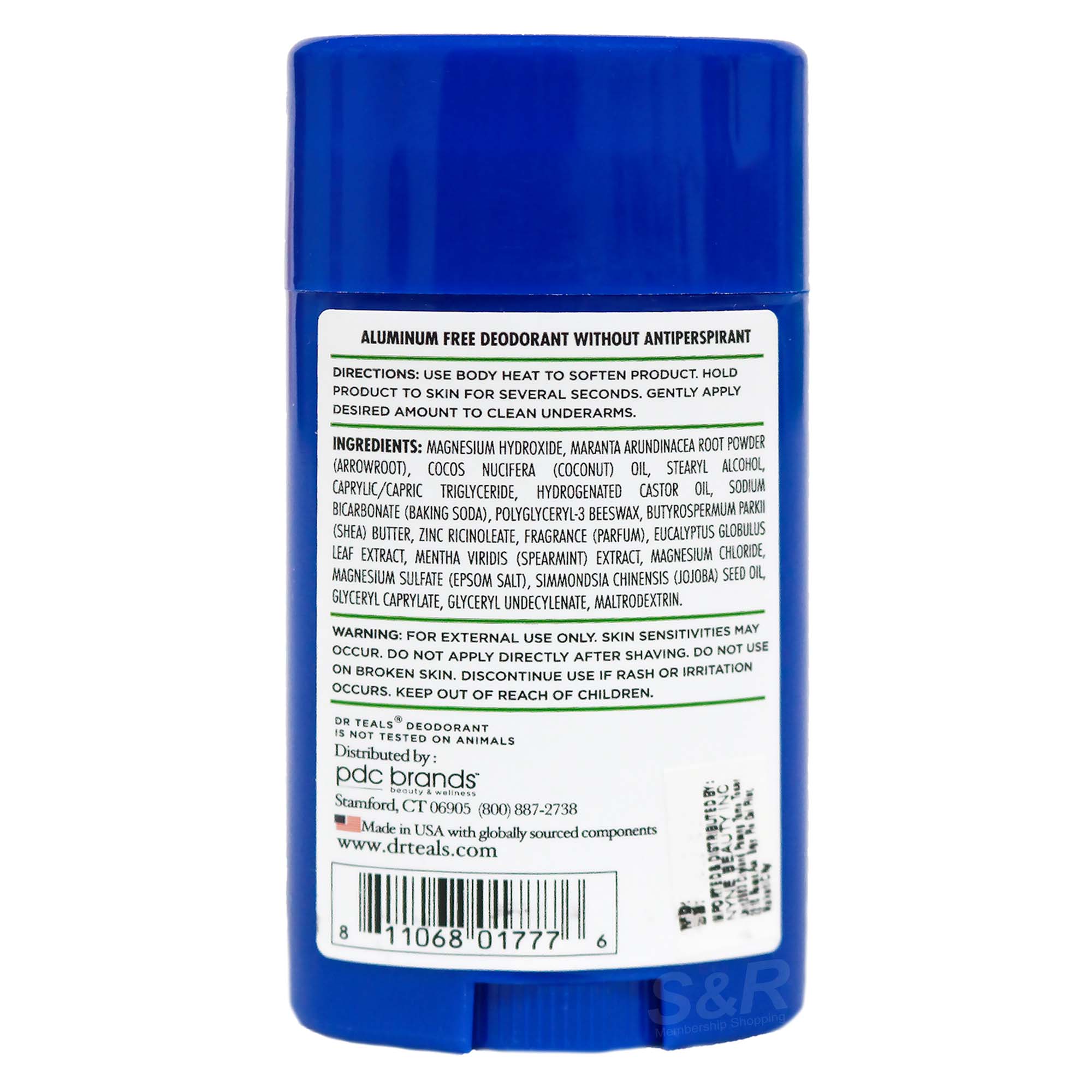 Dr. Teal’s Aluminum-Free Deodorant