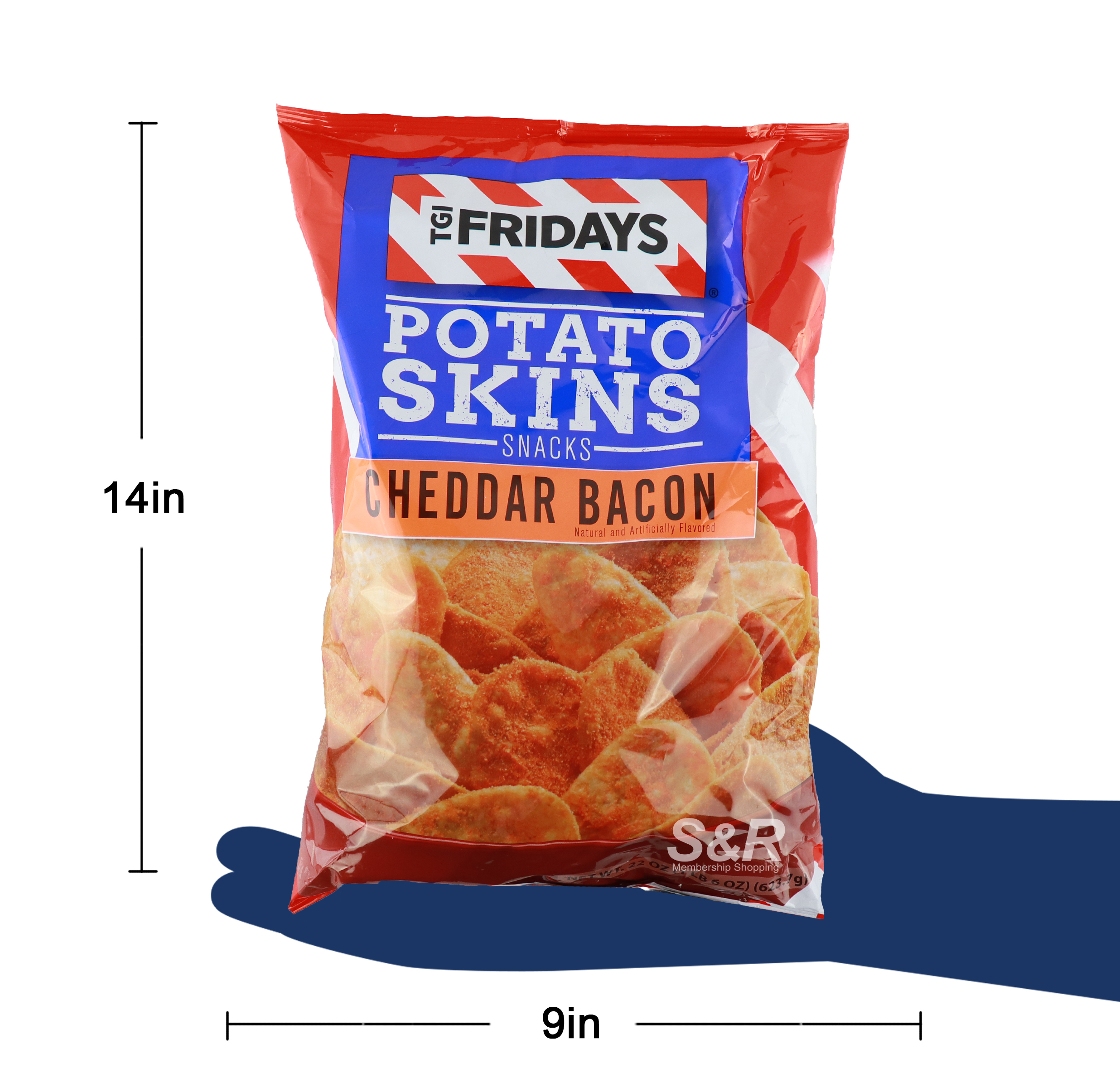 TGI Fridays Potato Skins Cheddar Bacon