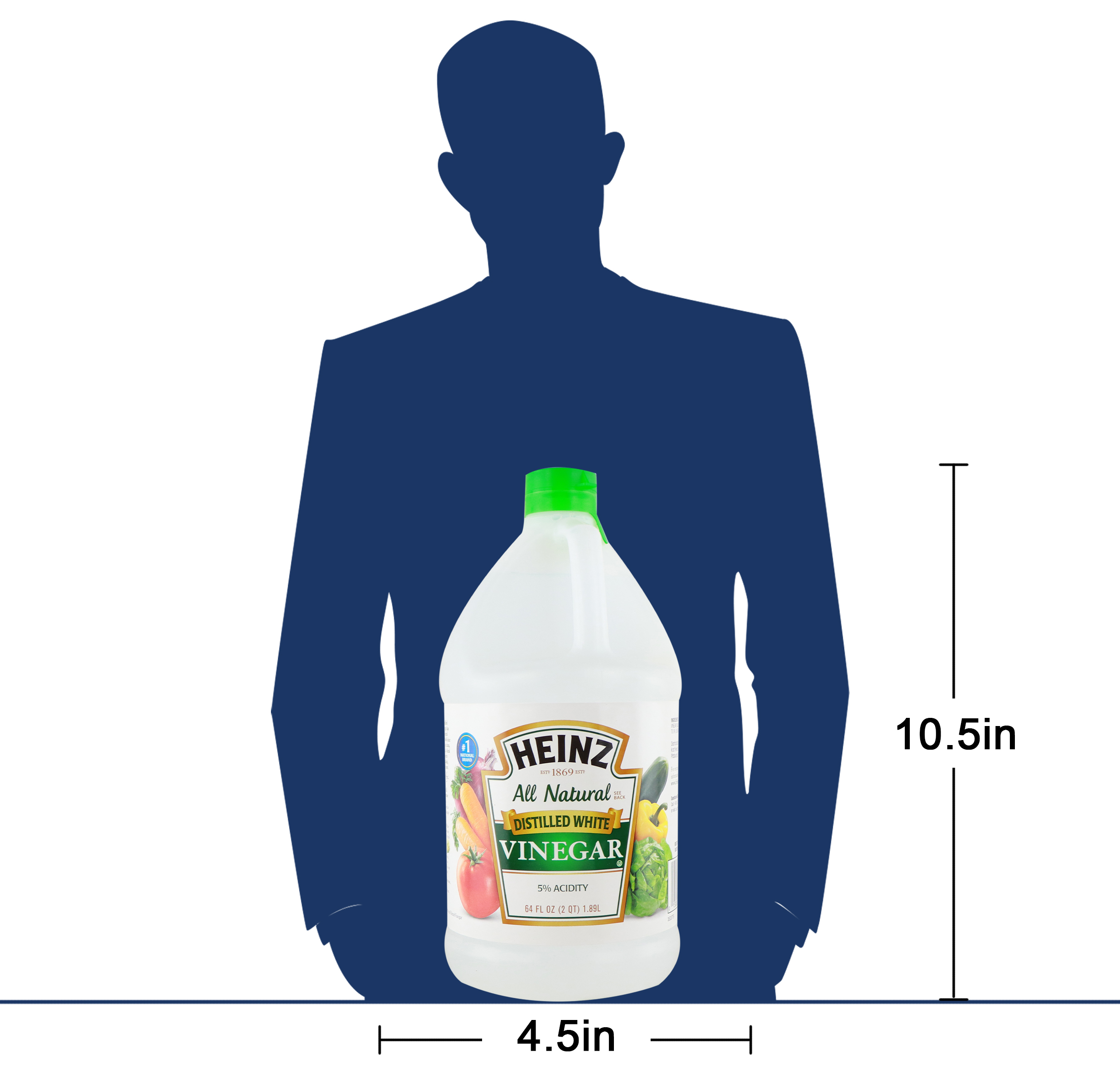 Heinz Distilled White Vinegar 1.89L