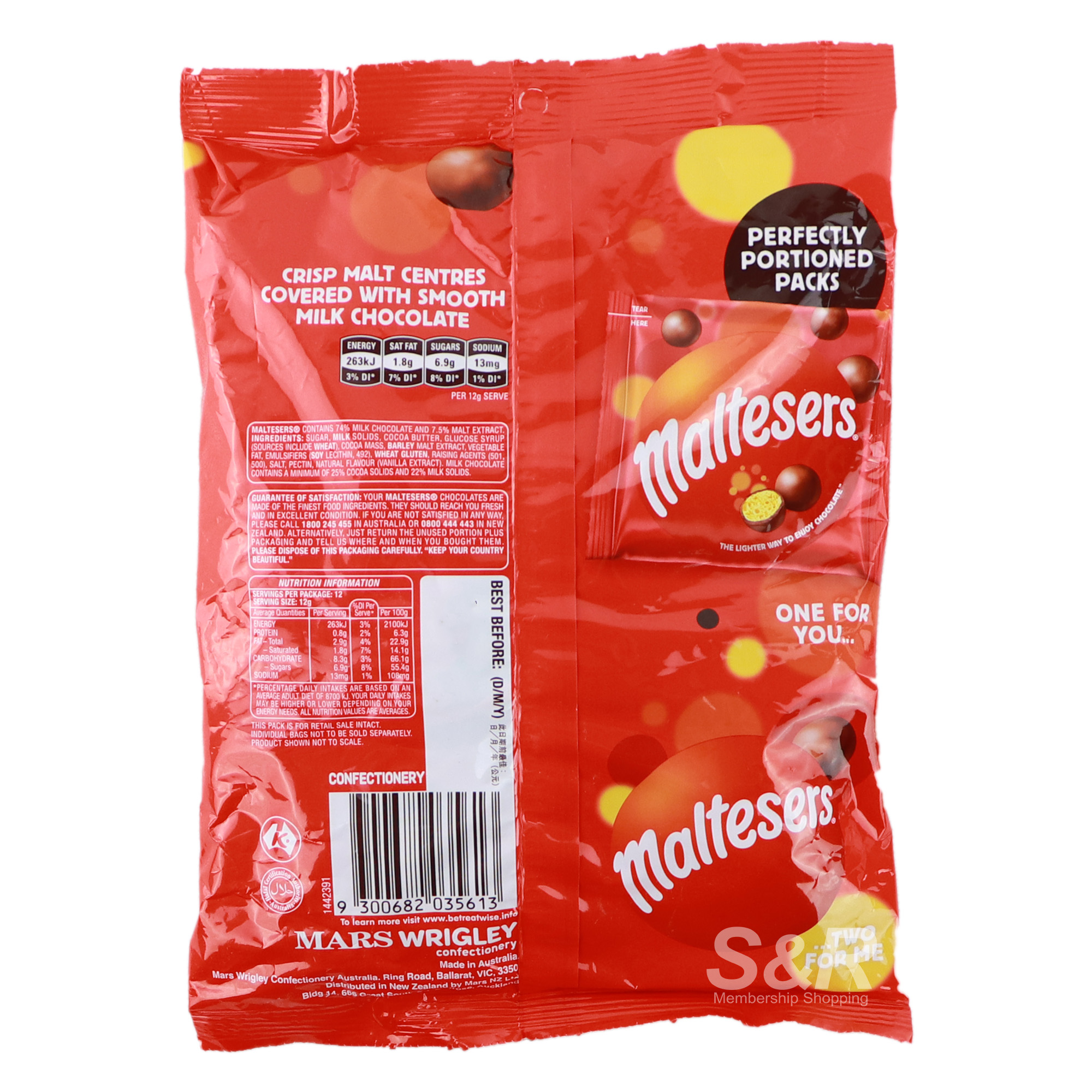 Maltesers Fun Size 144g