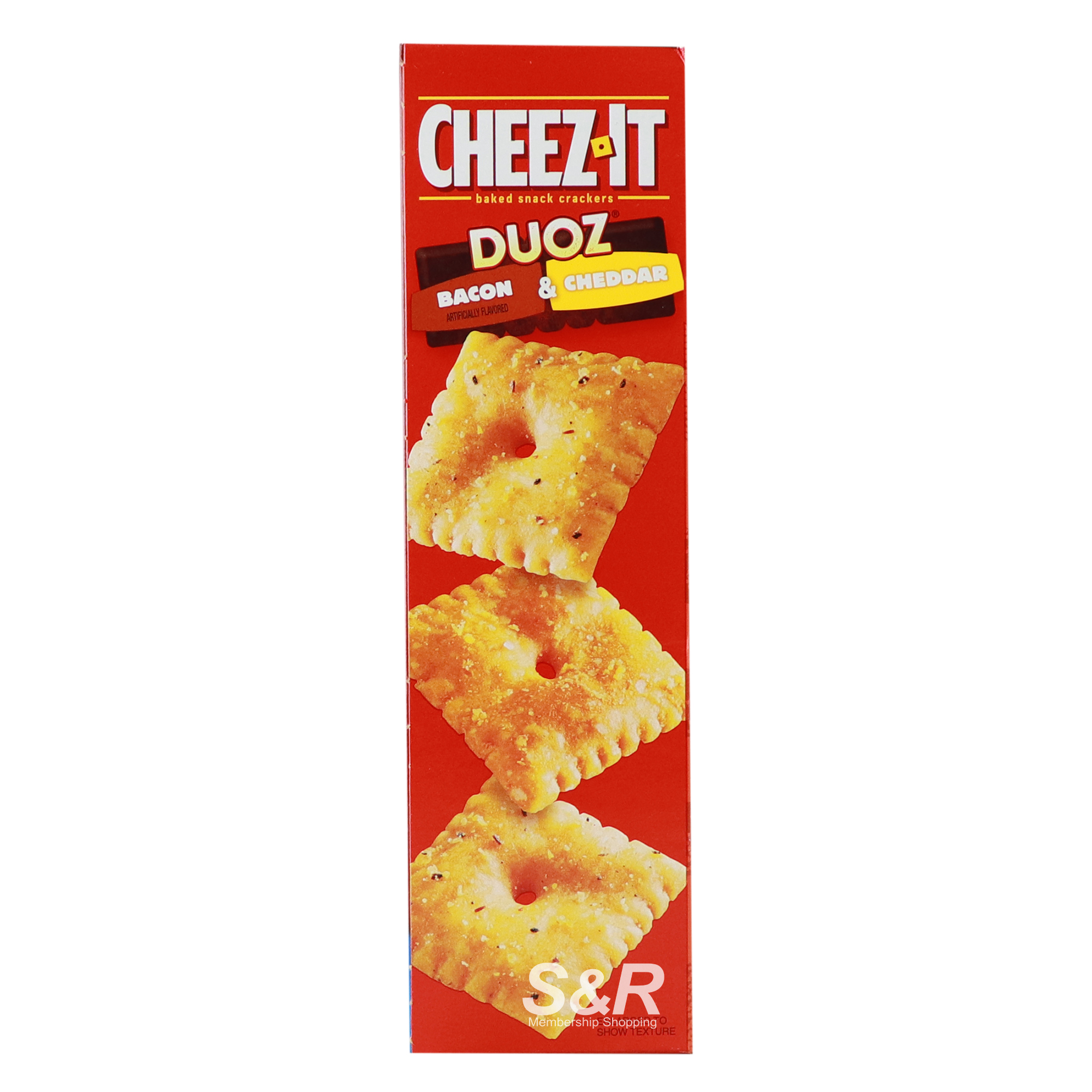 Cheez it Crackers Duoz Bacon and Cheddar