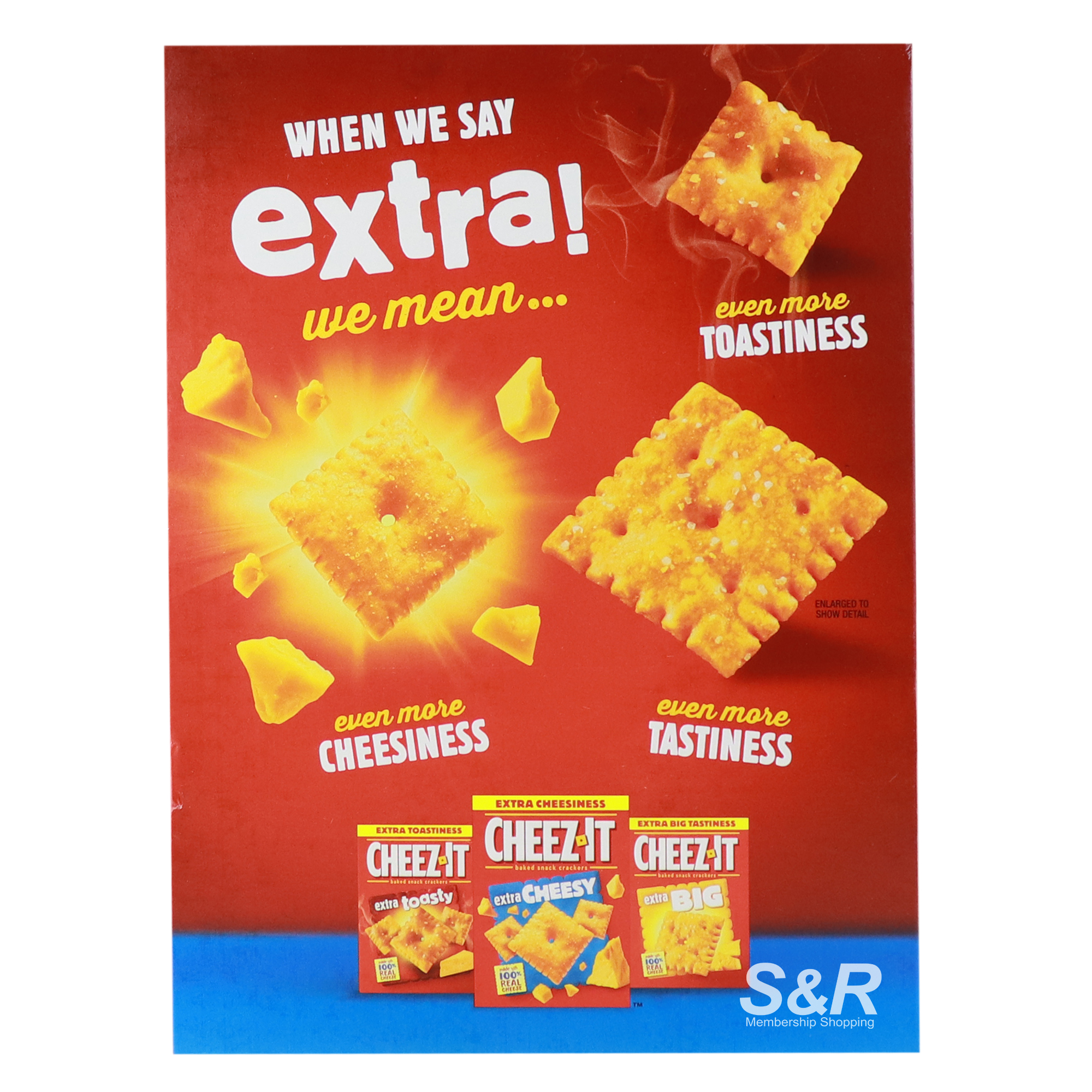 Cheez it Crackers Duoz Bacon and Cheddar