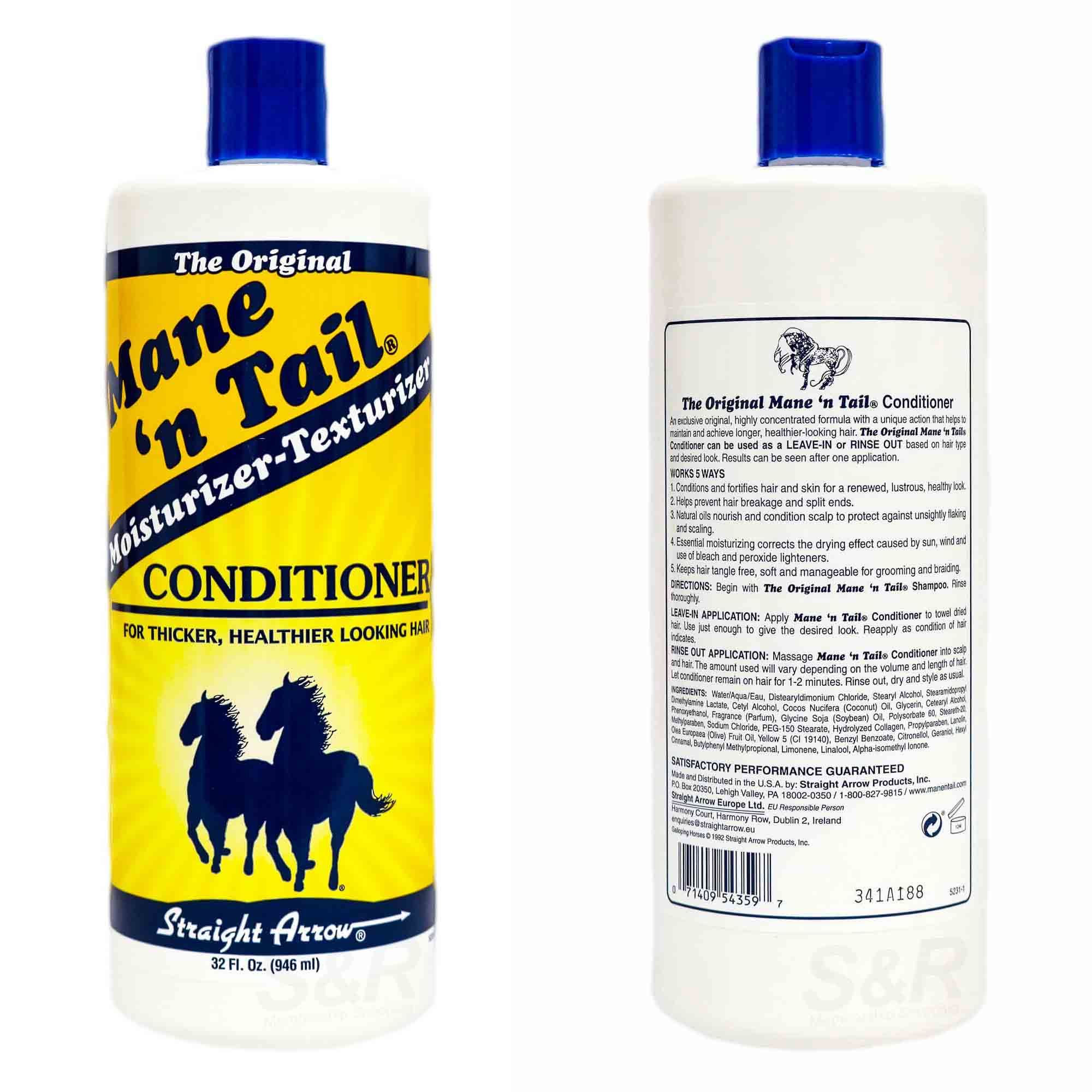 Mane n Tail Moisturizer Texturizer Conditioner Straight Arrow 946mL