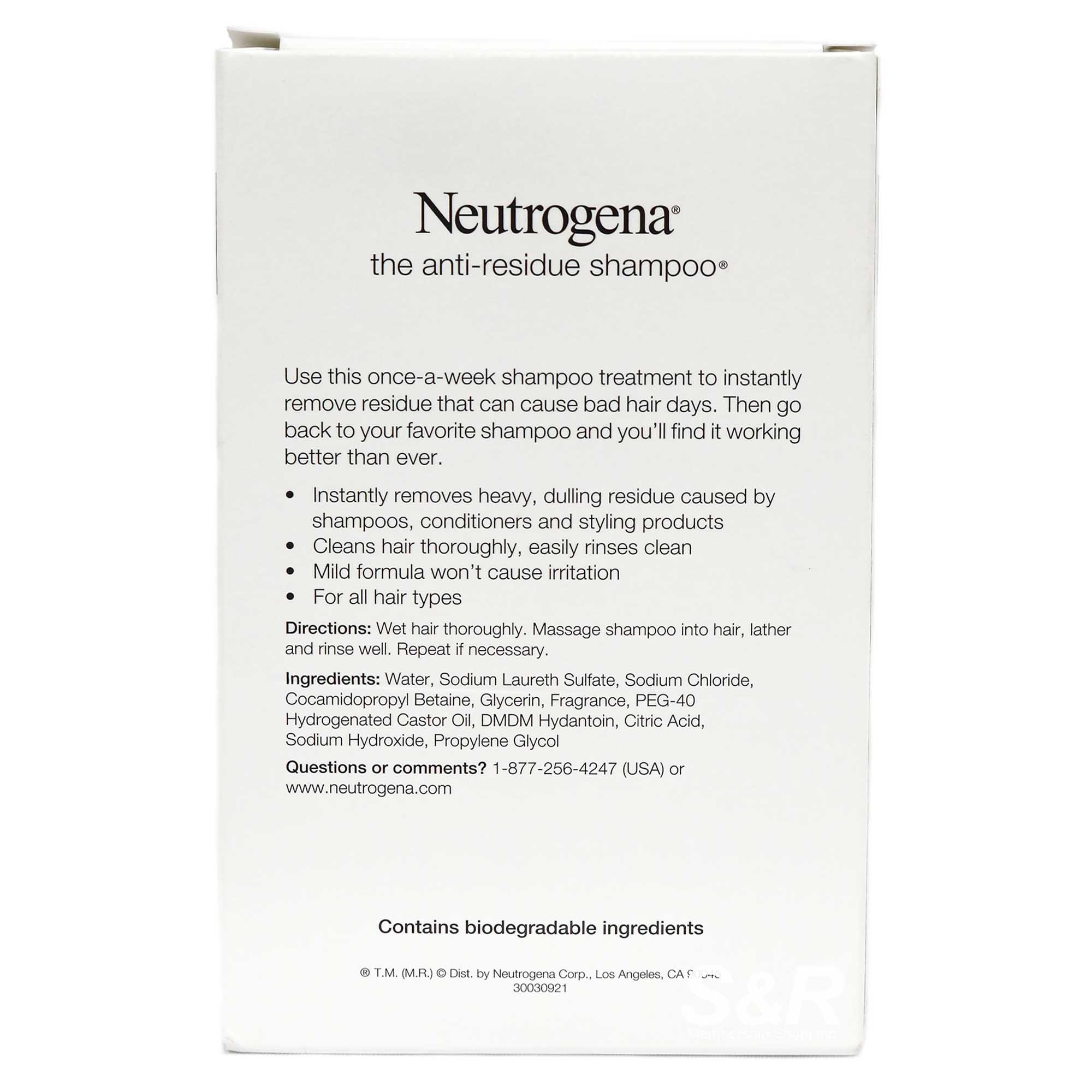 Neutrogena Anti-Residue Shampoo