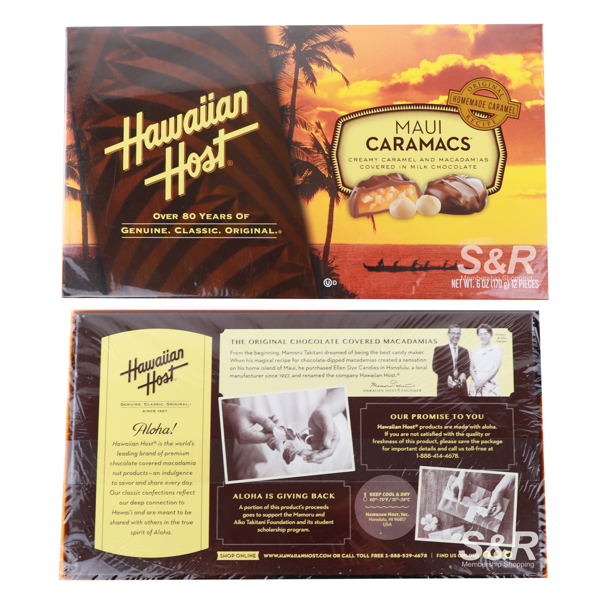 Hawaiian Host Maui Caramacs