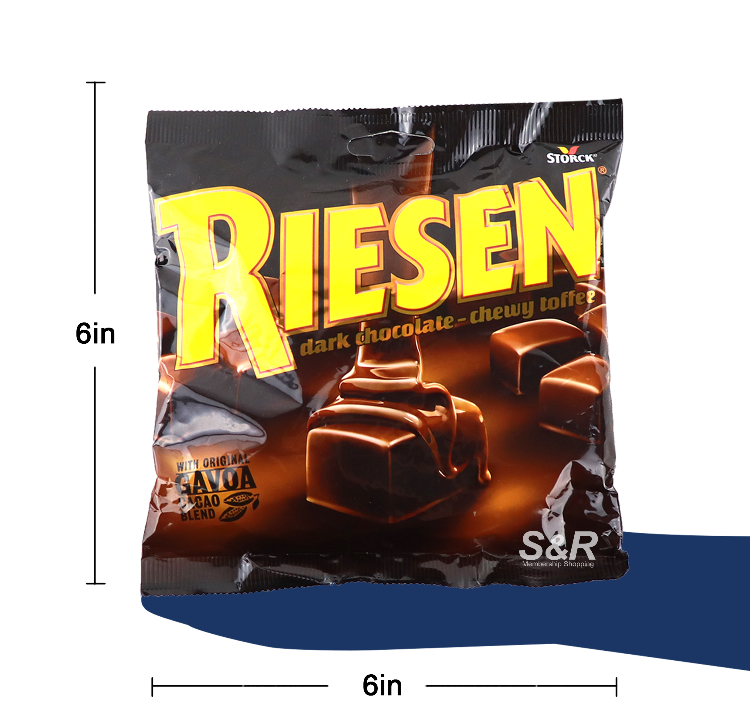 Riesen Dark Chocolate Chewy Toffee