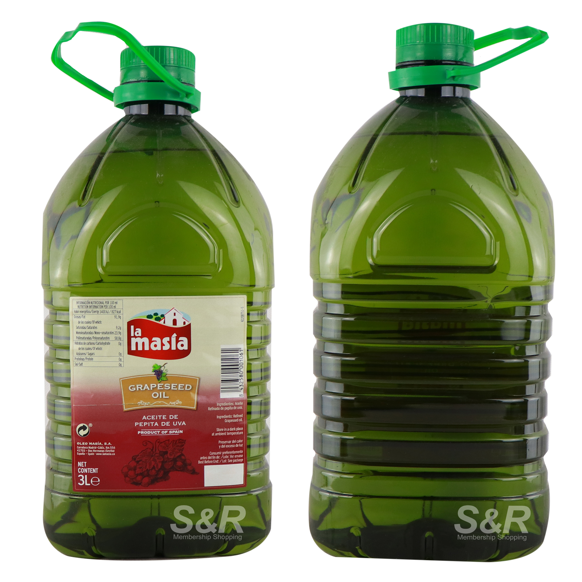La Masia Grapeseed oil