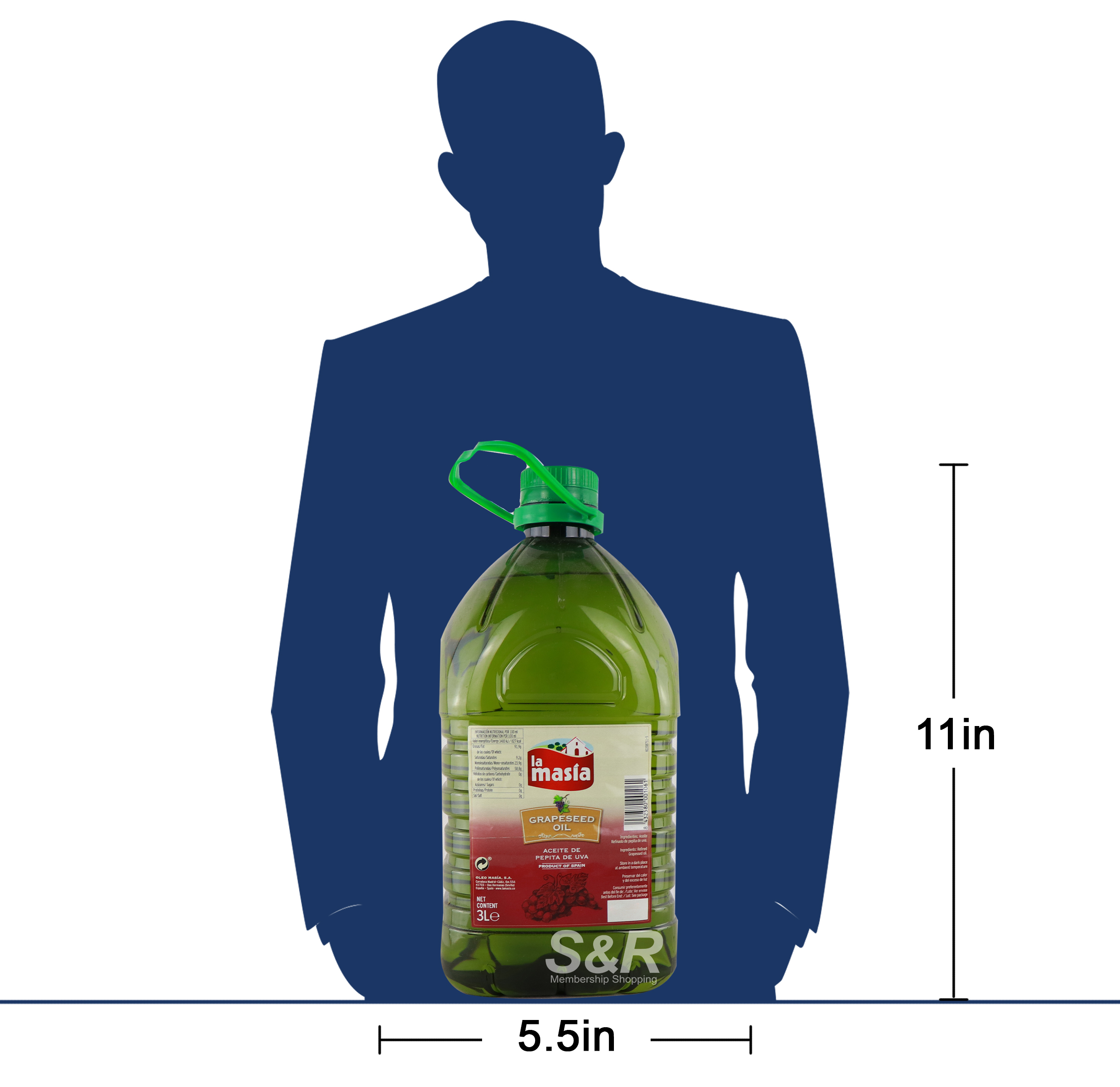 La Masia Grapeseed oil